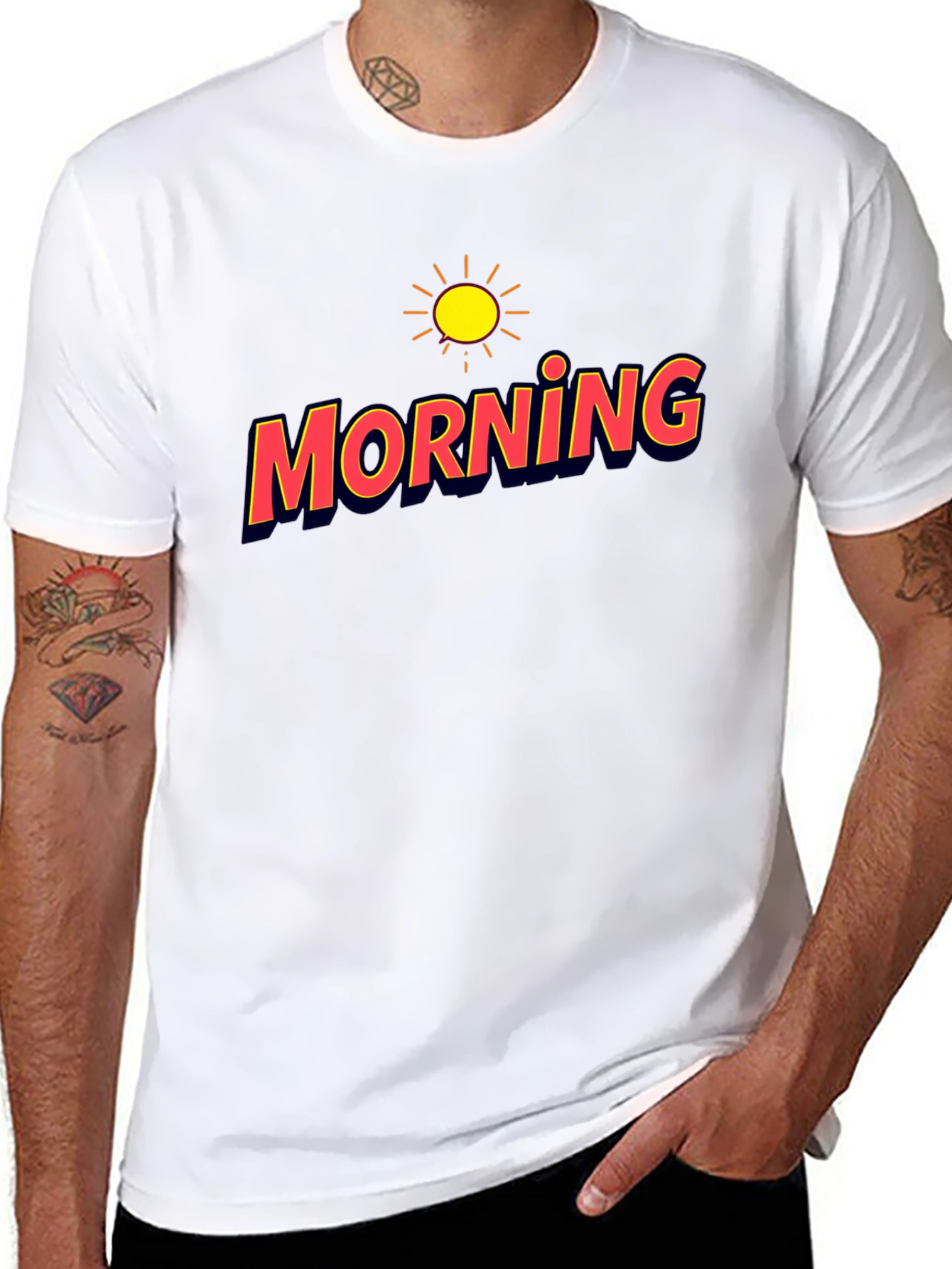 Morning Graphic T-Shirt - Sunshine Tee