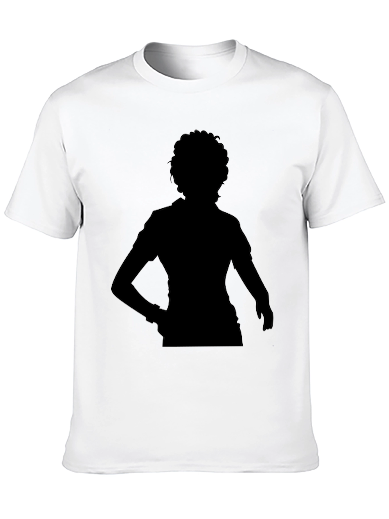 Silhouette Graphic Black T-Shirt
