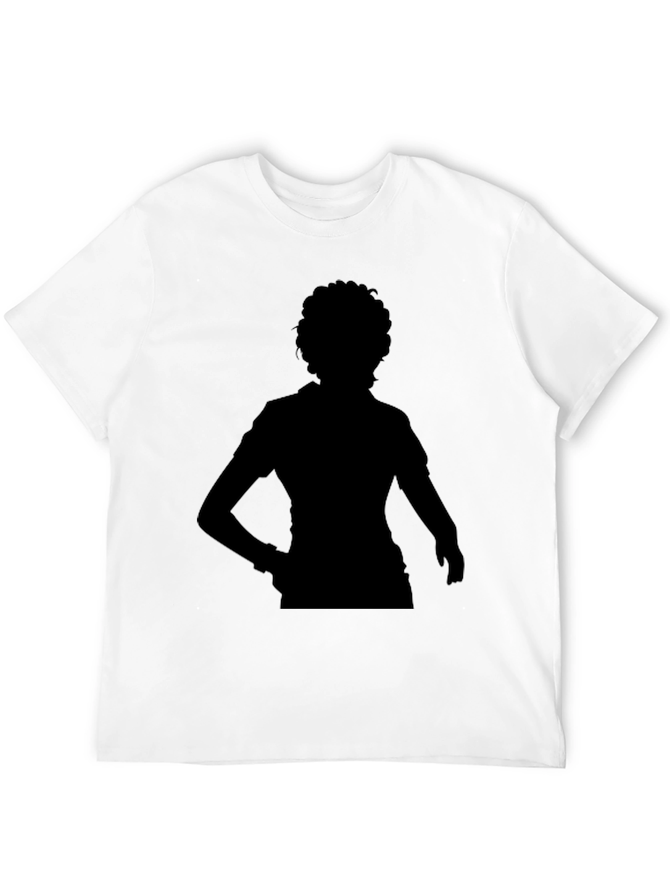Silhouette Graphic Black T-Shirt