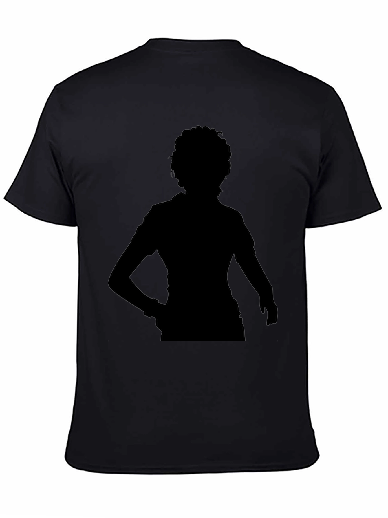 Silhouette Graphic Black T-Shirt