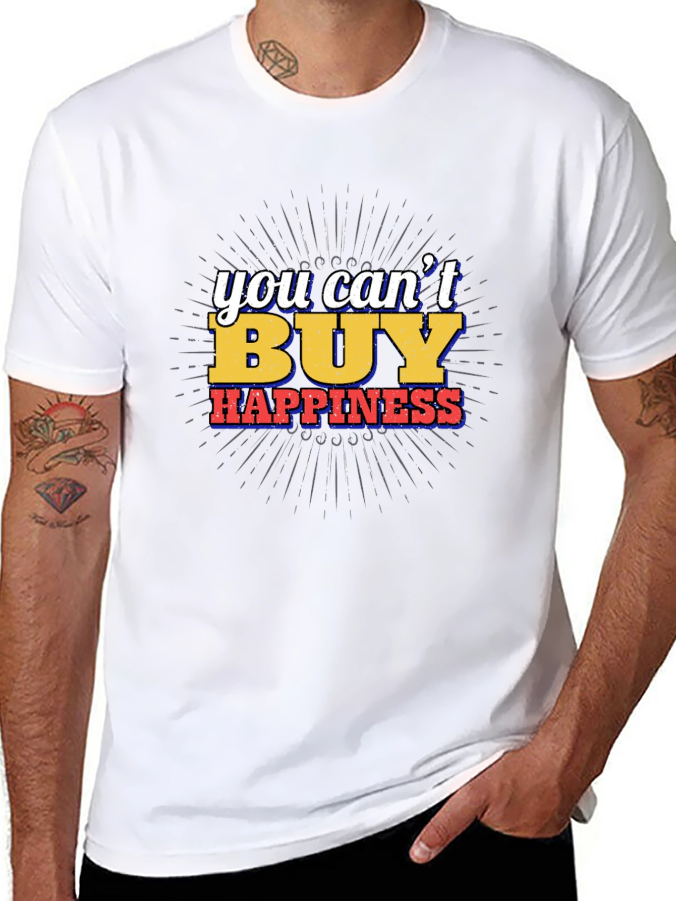 Happiness Graphic T-Shirt - You Cant Buy It