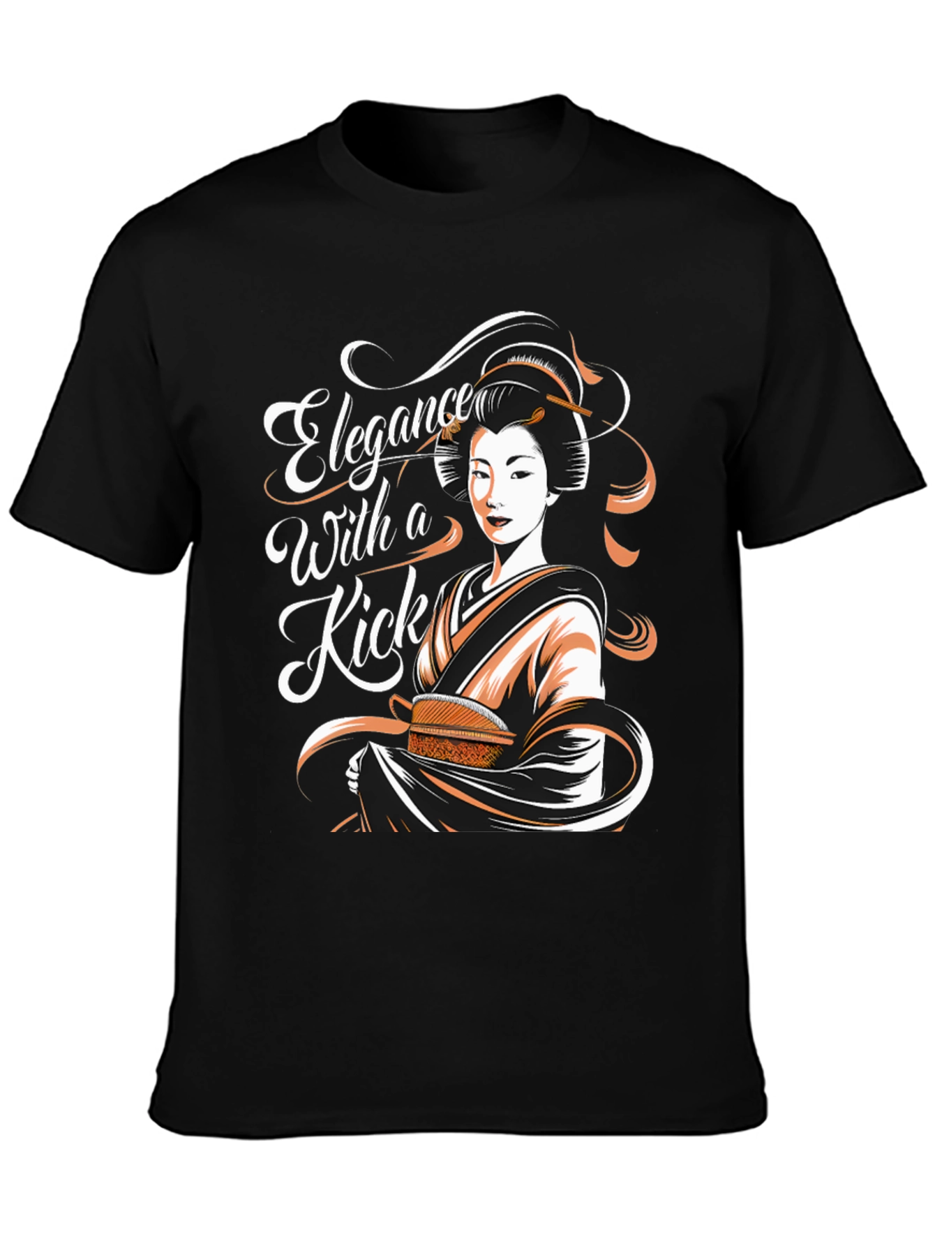 Elegance With a Kick Graphic Tee