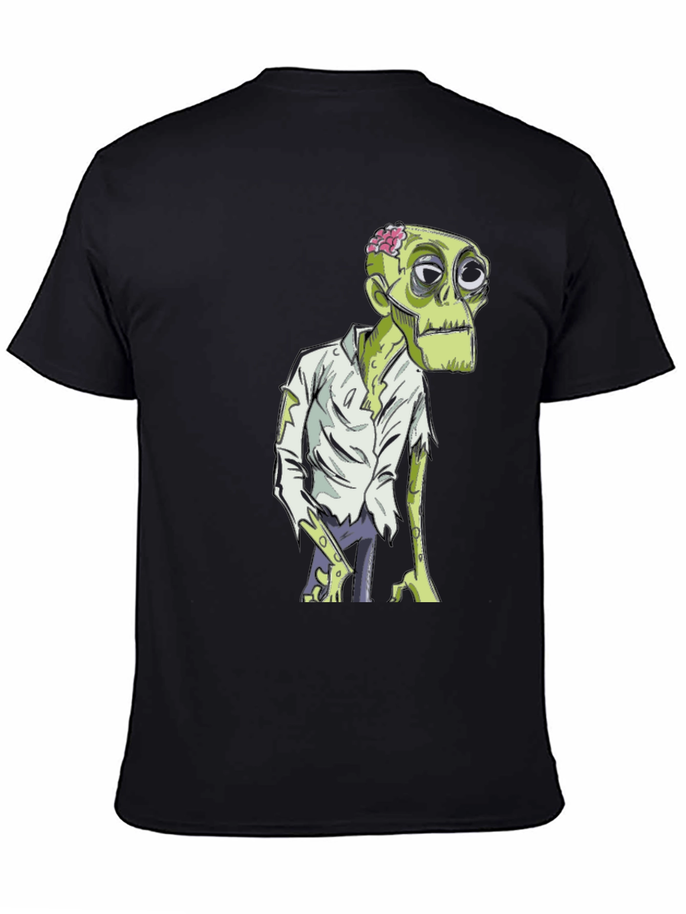 Zombie Graphic Tee - Halloween Costume Shirt