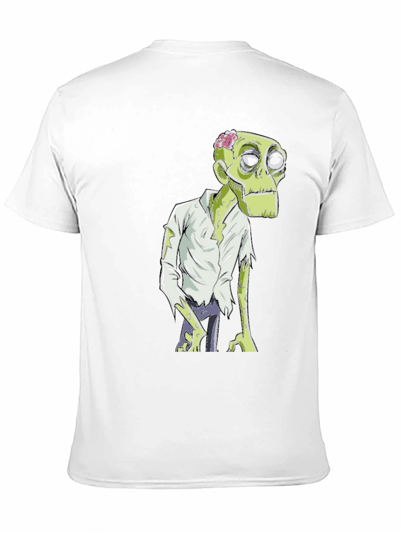 Zombie Graphic Tee - Halloween Costume Shirt