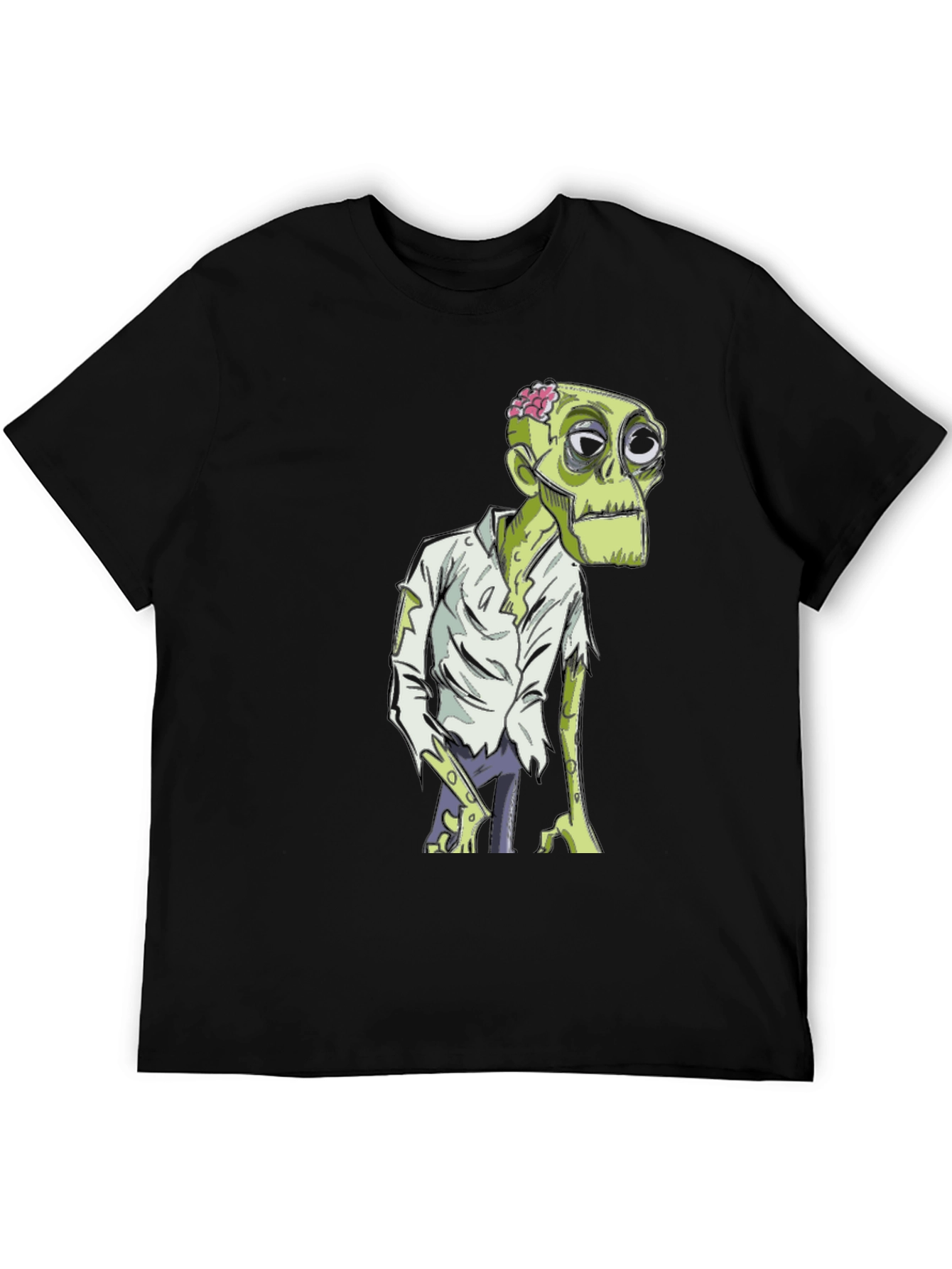 Zombie Graphic Tee - Halloween Costume Shirt