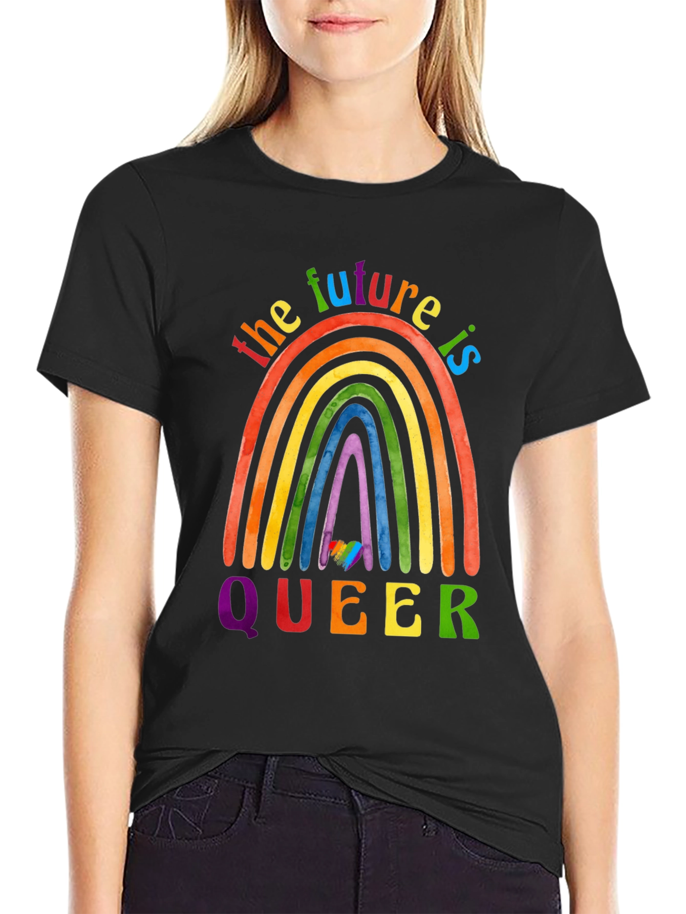 The Future is Queer Rainbow Pride T-Shirt