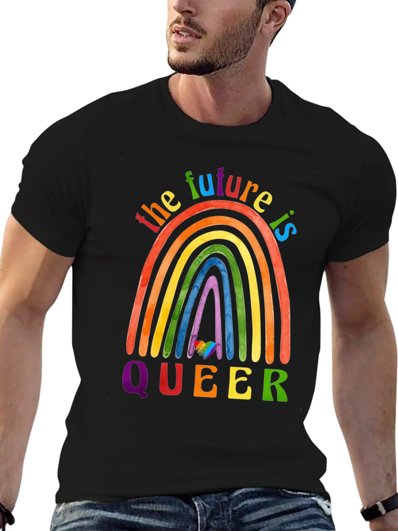 The Future is Queer Rainbow Pride T-Shirt