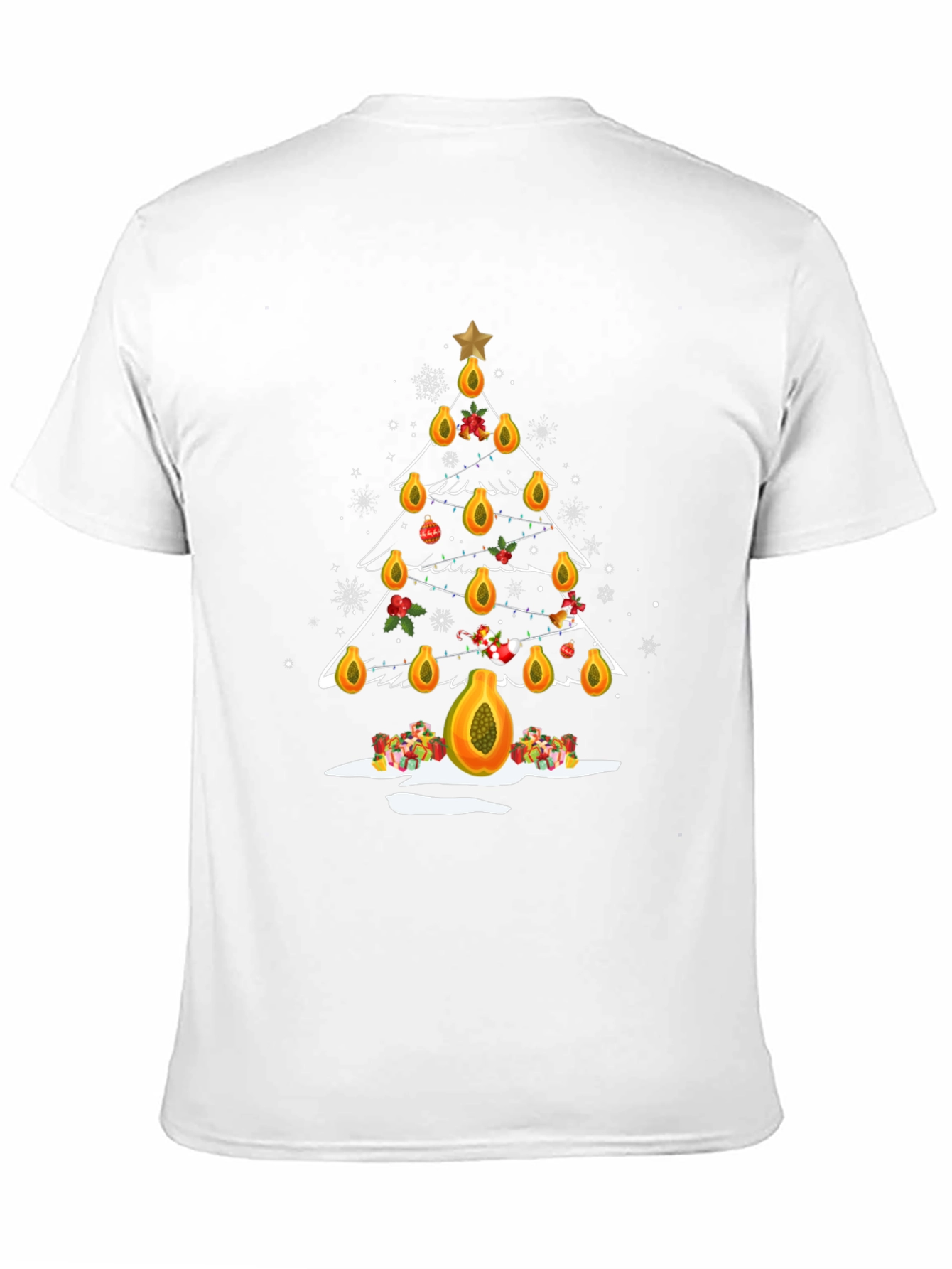 Papaya Christmas Tree T-Shirt - Holiday Fun