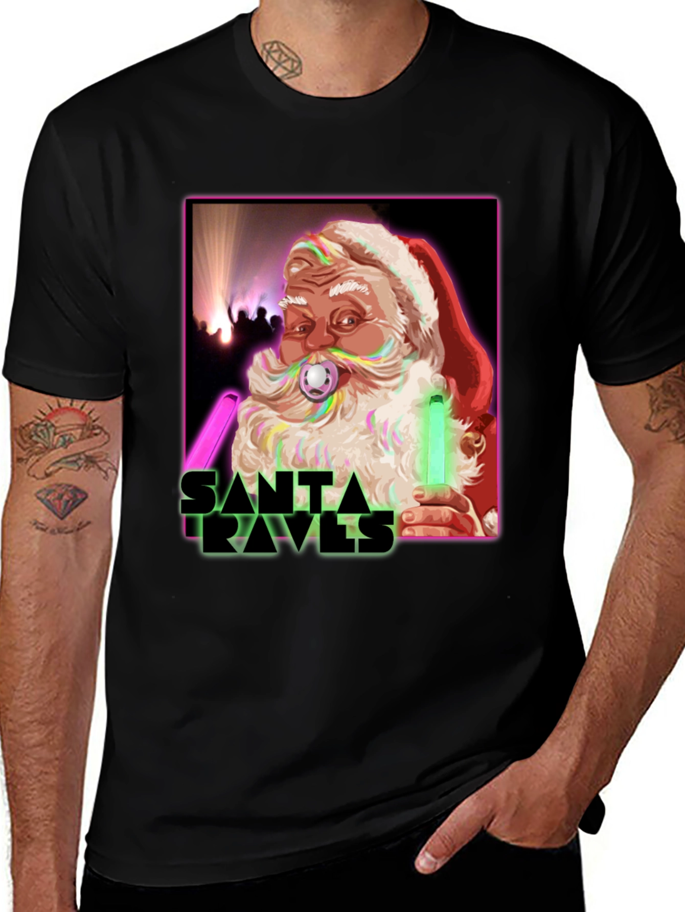 Santa Raves T-Shirt