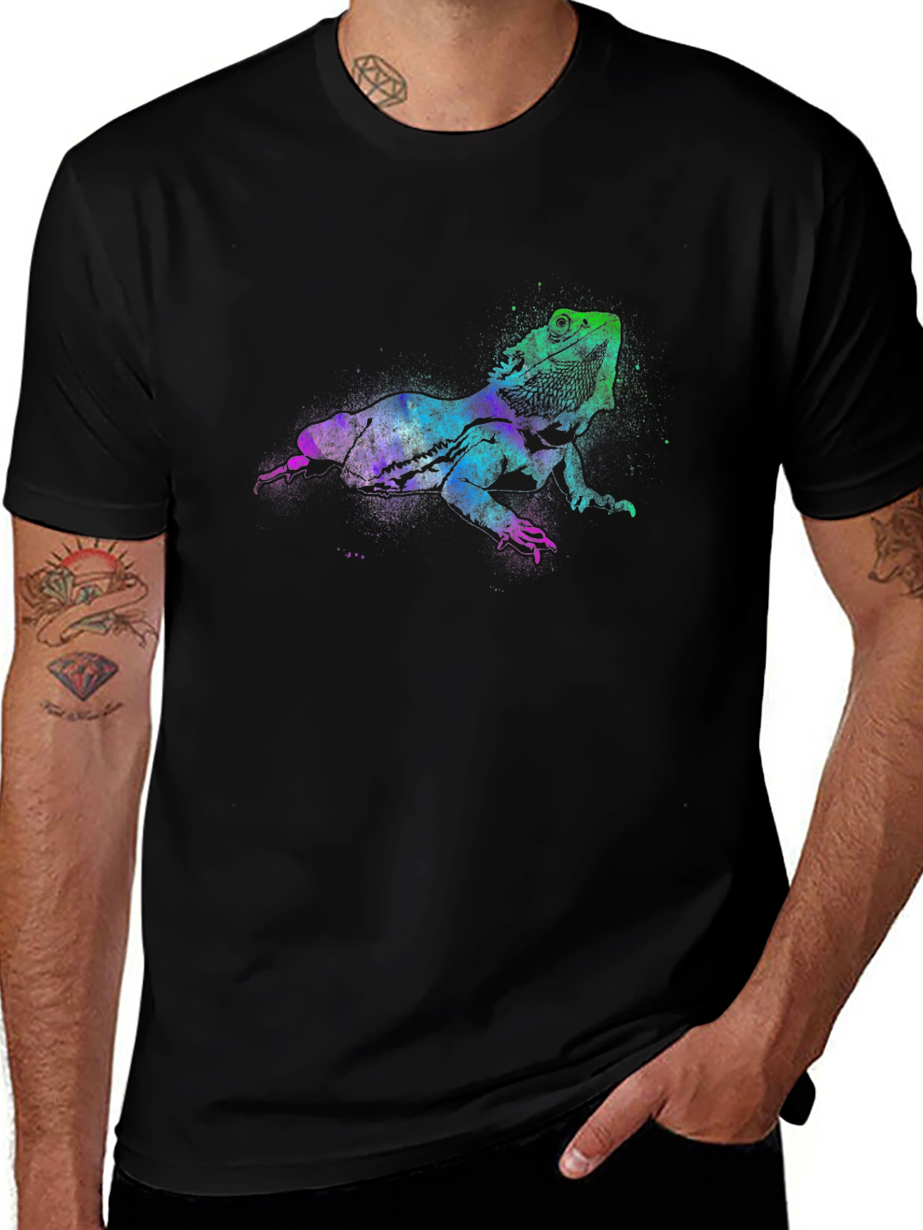Bearded Dragon T-Shirt Vibrant Lizard Tee