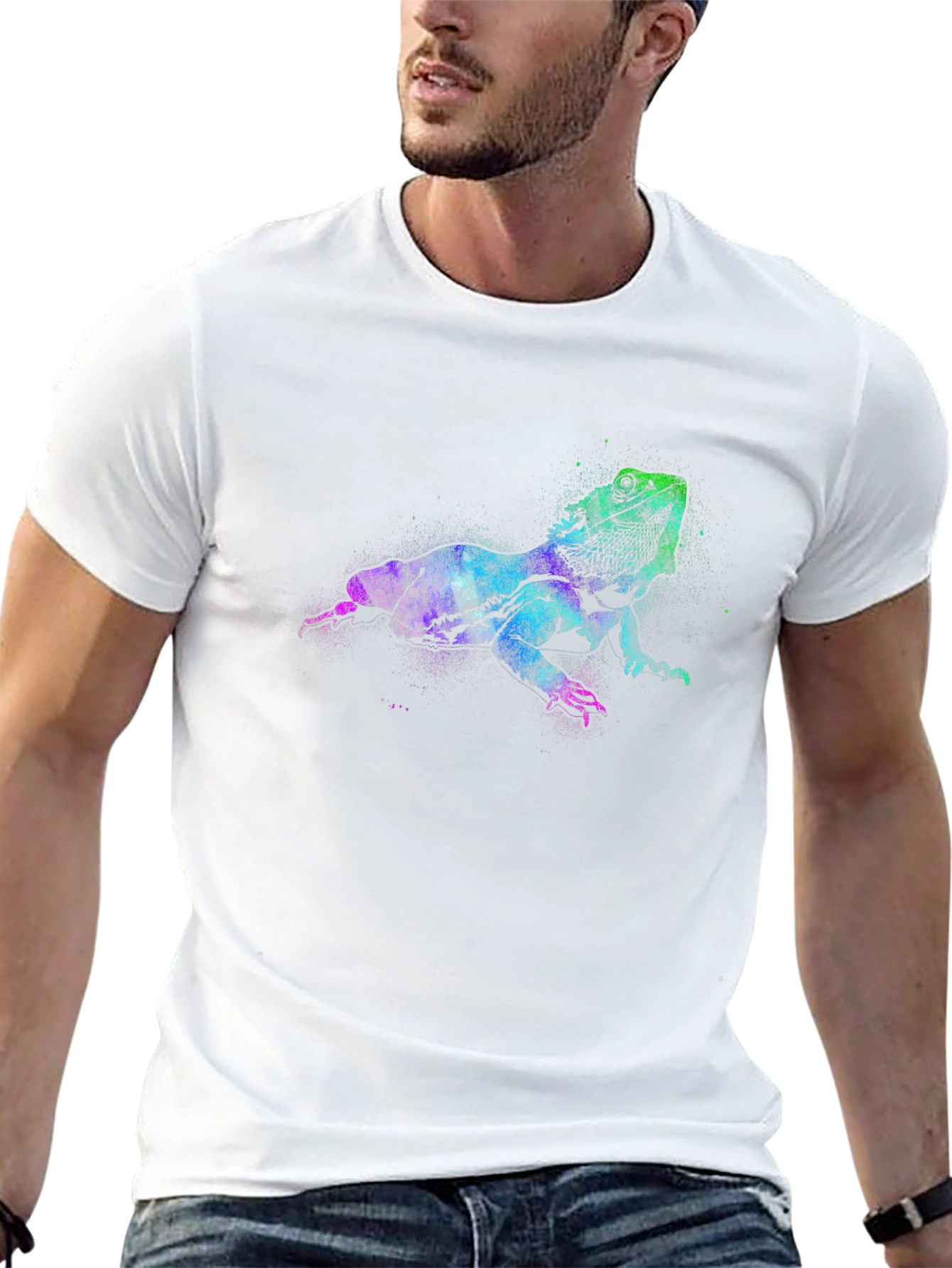 Bearded Dragon T-Shirt Vibrant Lizard Tee