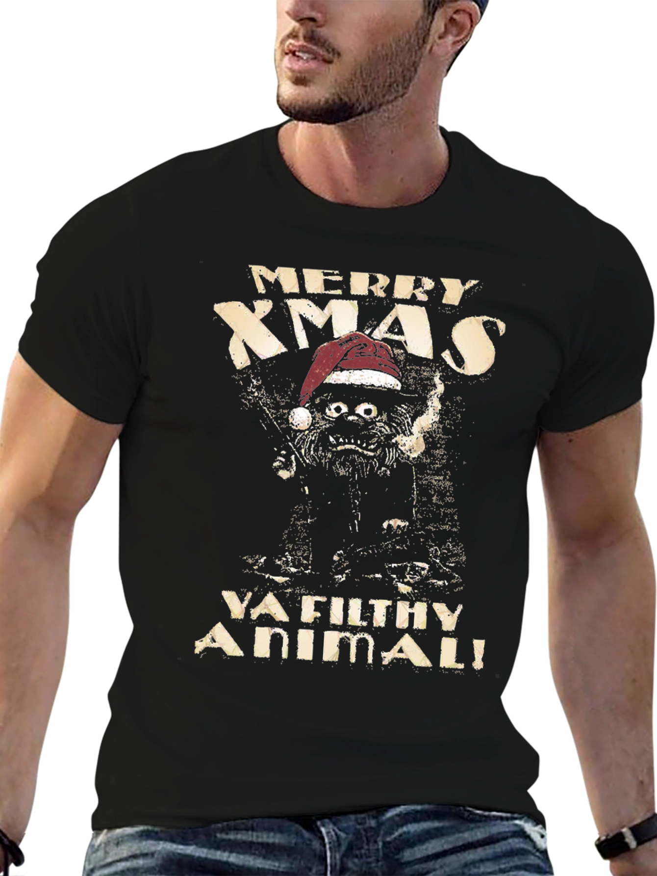Merry Xmas Ya Filthy Animal T-Shirt