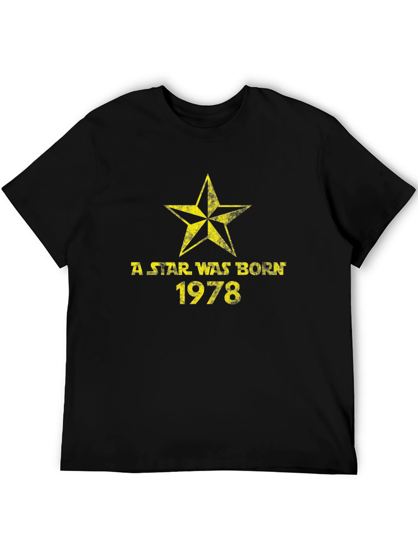 A Star Was Born 1978 Black T-Shirt