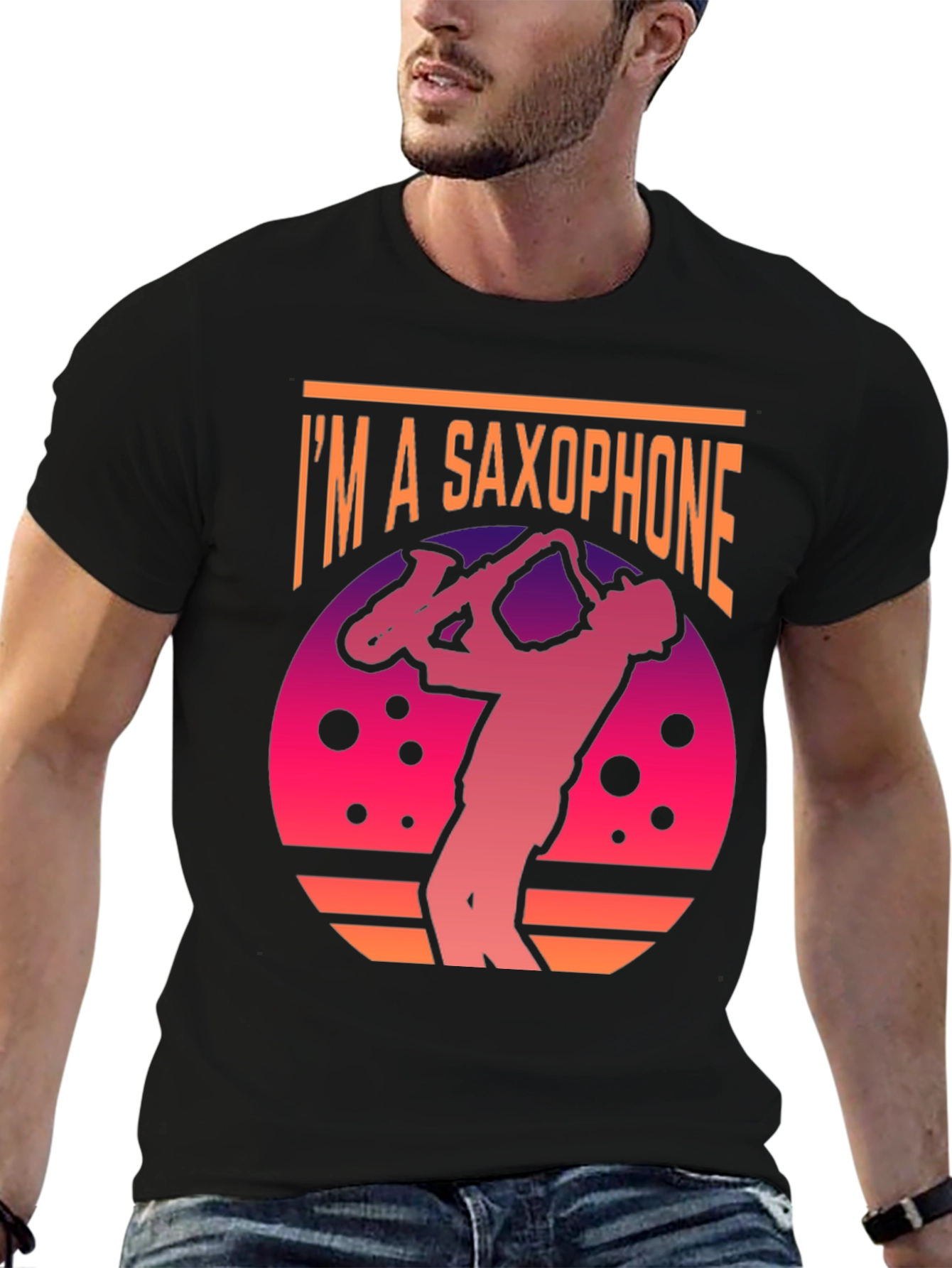 Im A Saxophone T-Shirt - Music Lover Tee