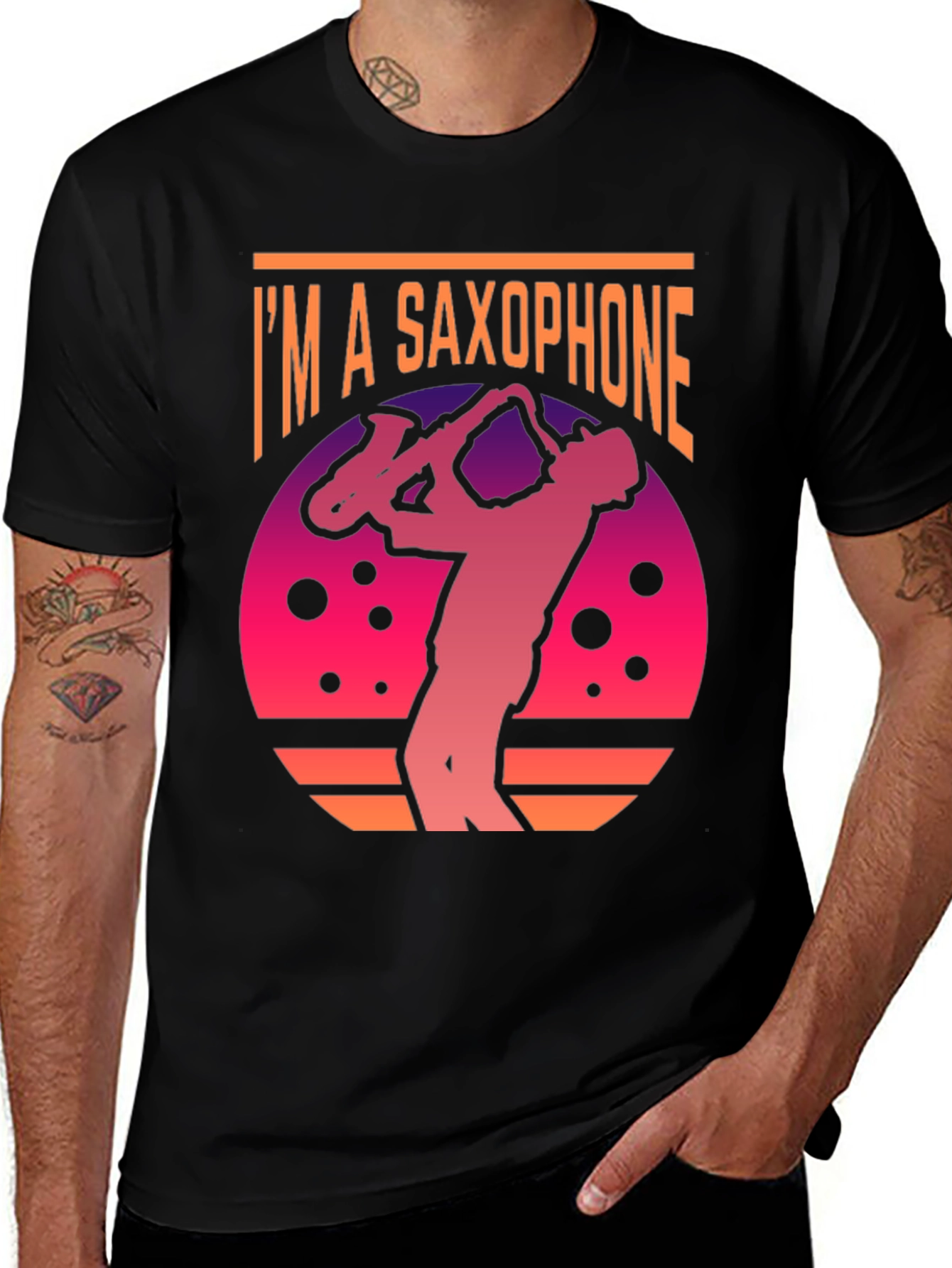 Im A Saxophone T-Shirt - Music Lover Tee