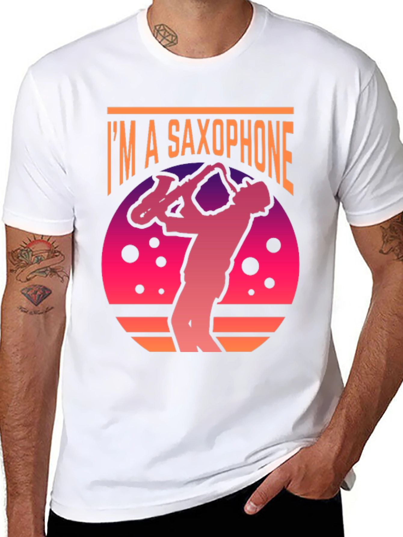 Im A Saxophone T-Shirt - Music Lover Tee