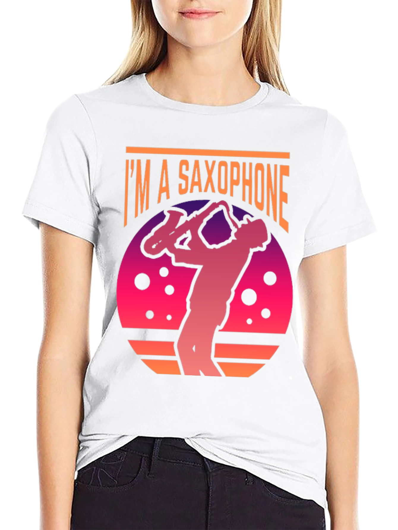 Im A Saxophone T-Shirt - Music Lover Tee