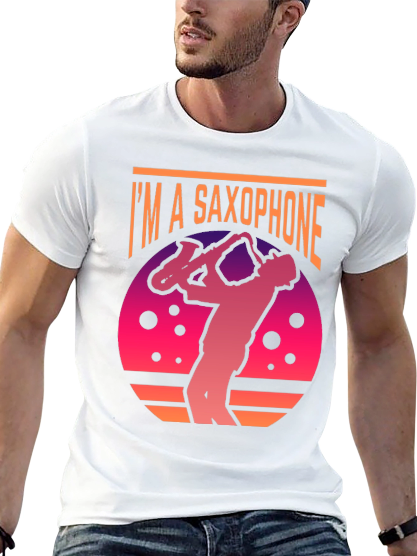 Im A Saxophone T-Shirt - Music Lover Tee