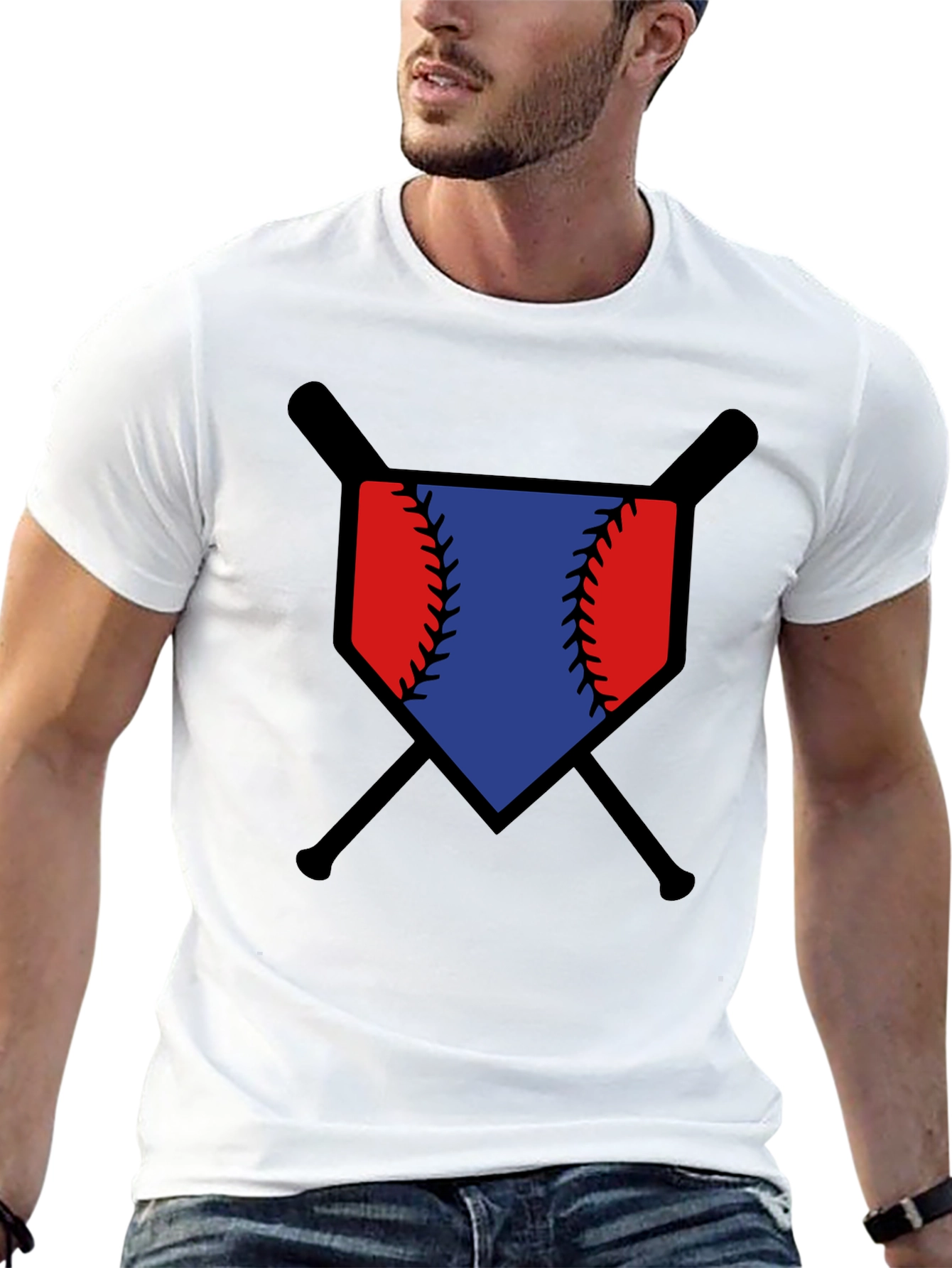 Baseball Bats & Ball Graphic Tee