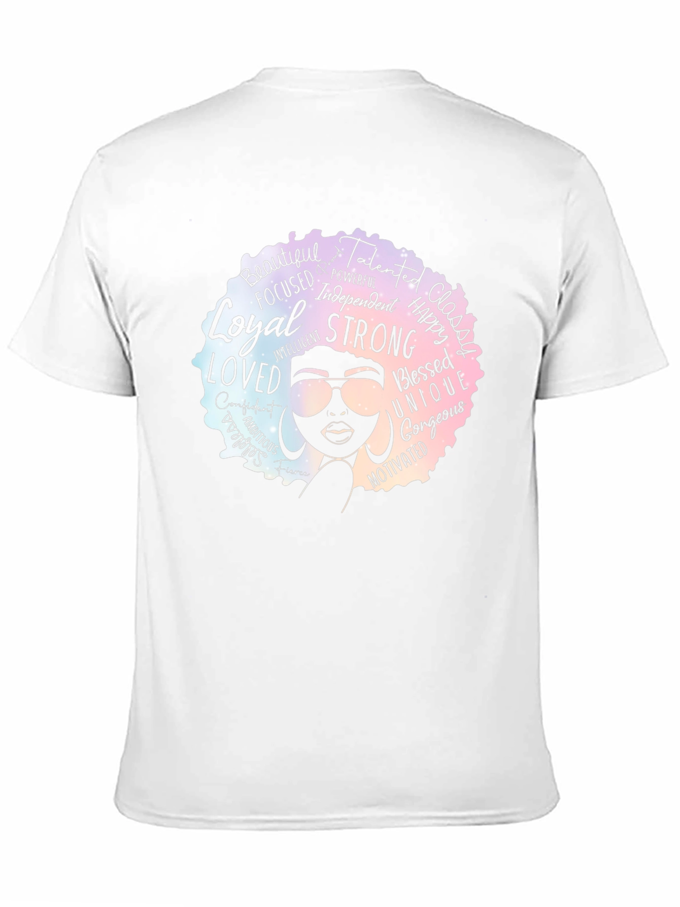 Empowered Woman Afro Graphic Tee