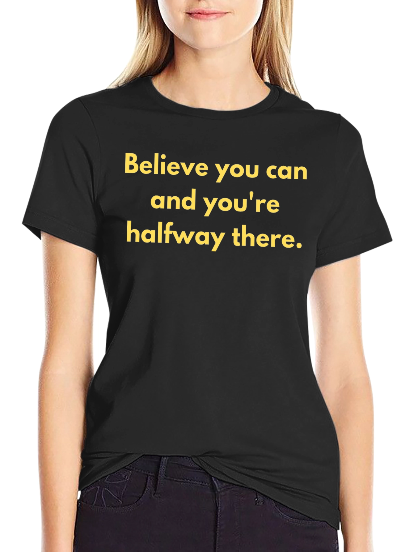 Believe You Can T-Shirt - Inspirational Quote Tee