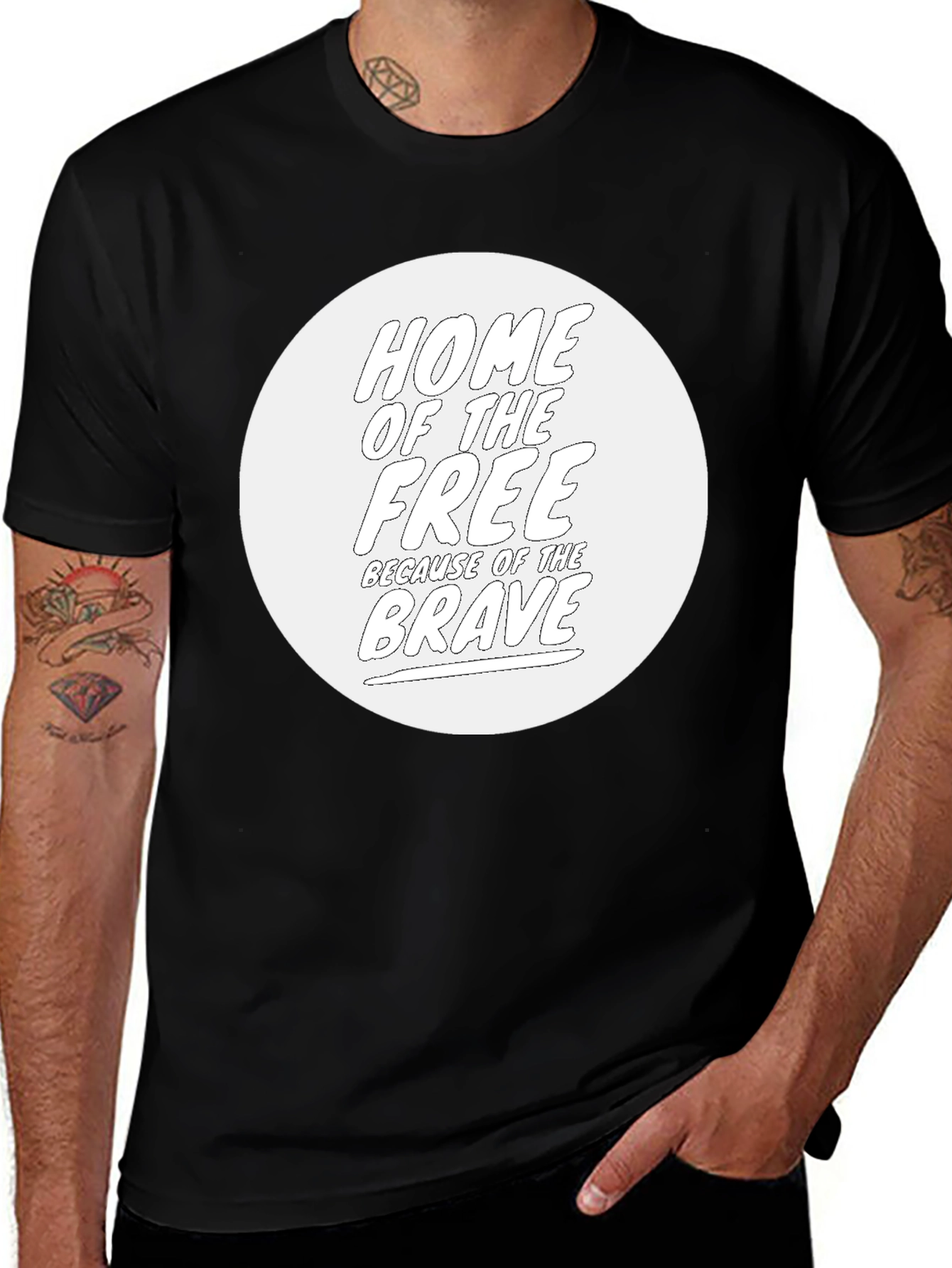 Home of the Free Graphic Tee