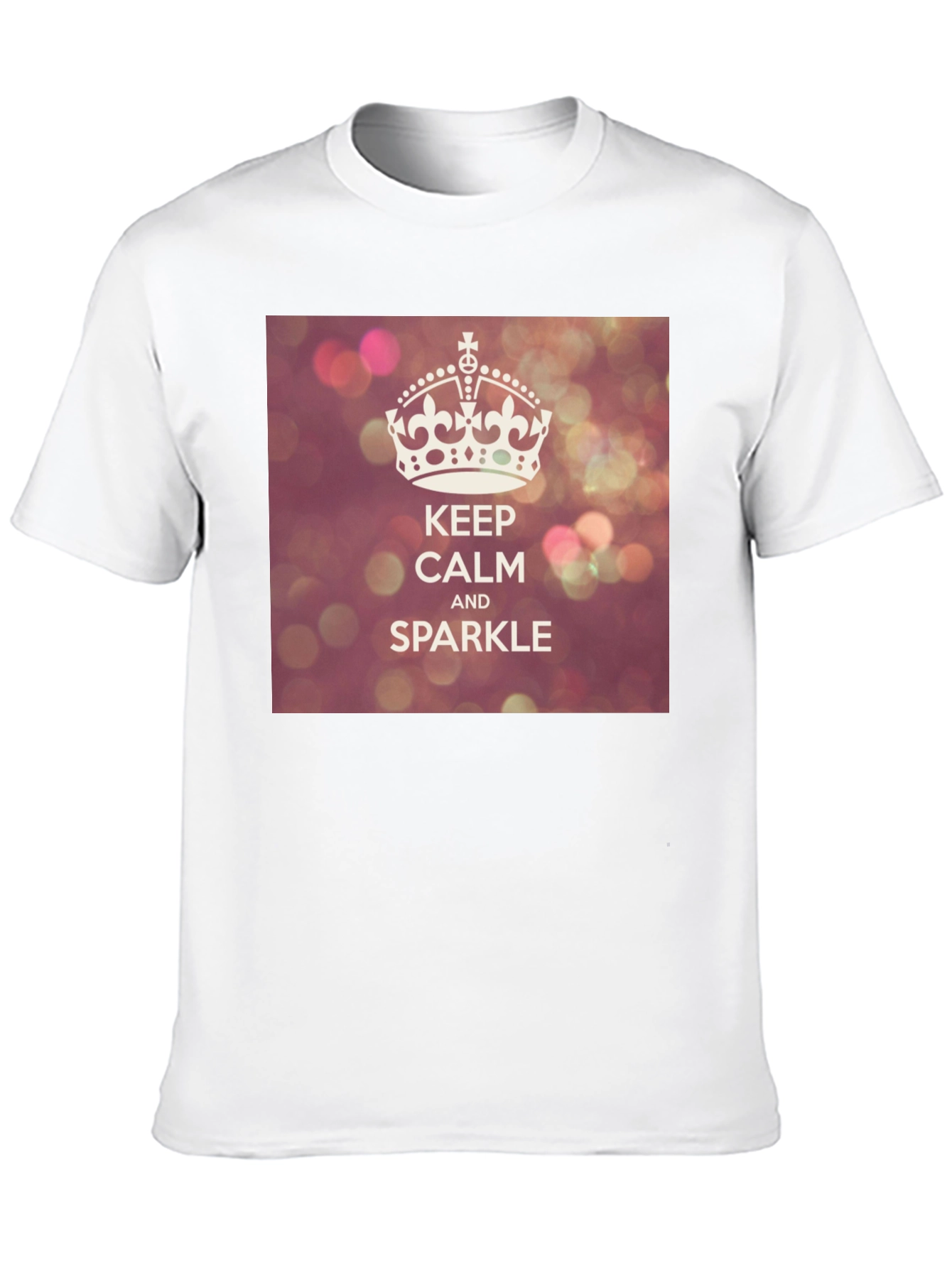 Keep Calm and Sparkle Graphic T-Shirt