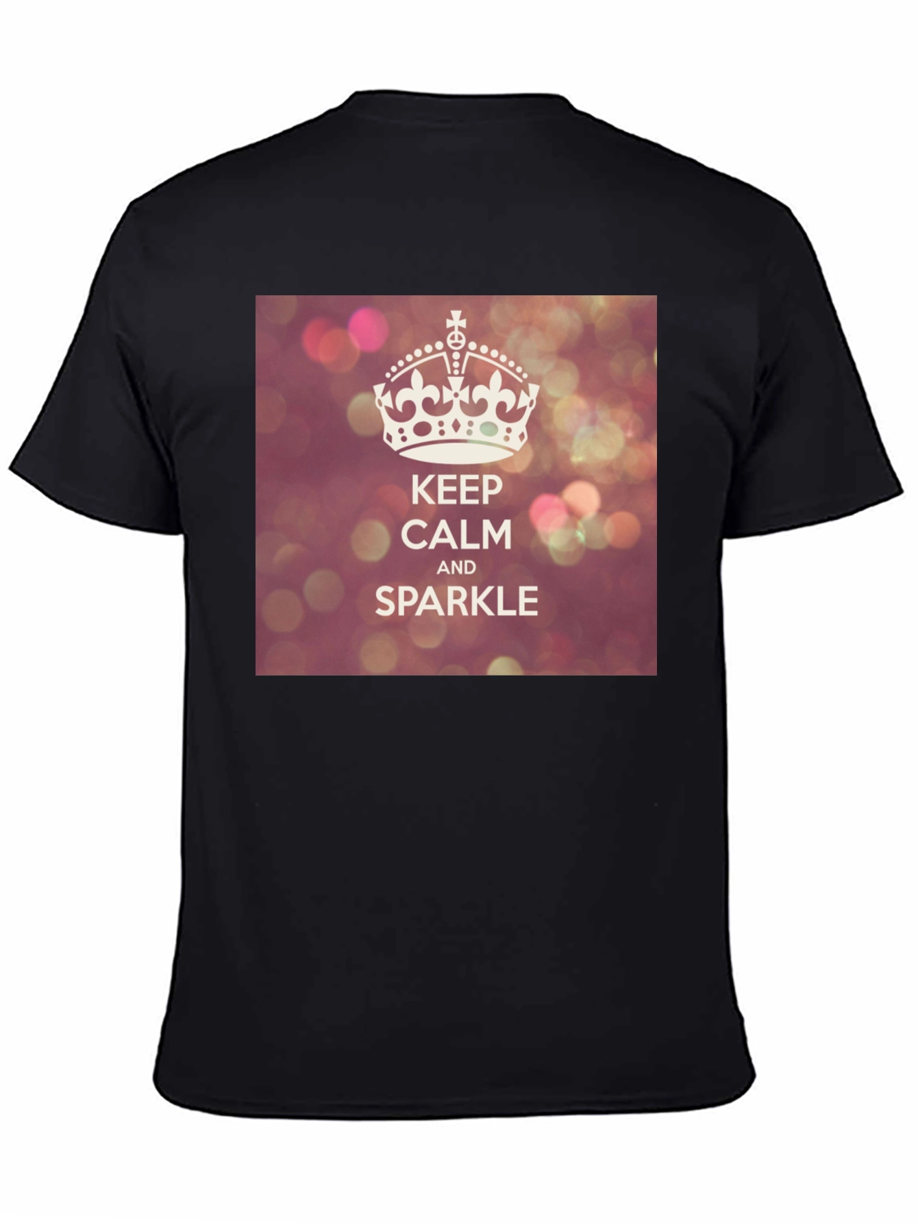 Keep Calm and Sparkle Graphic T-Shirt