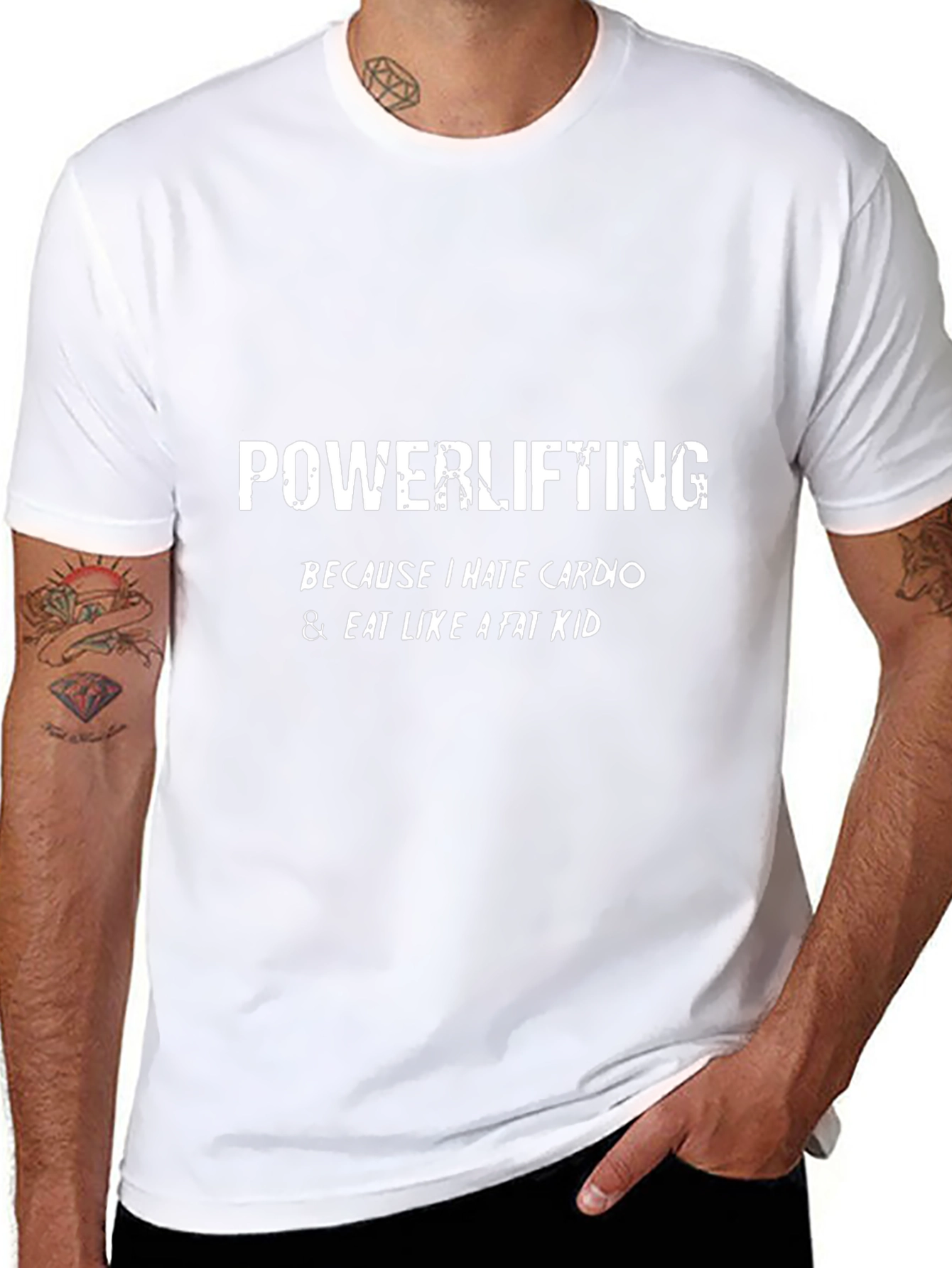 Powerlifting - Because I Hate Cardio T-Shirt