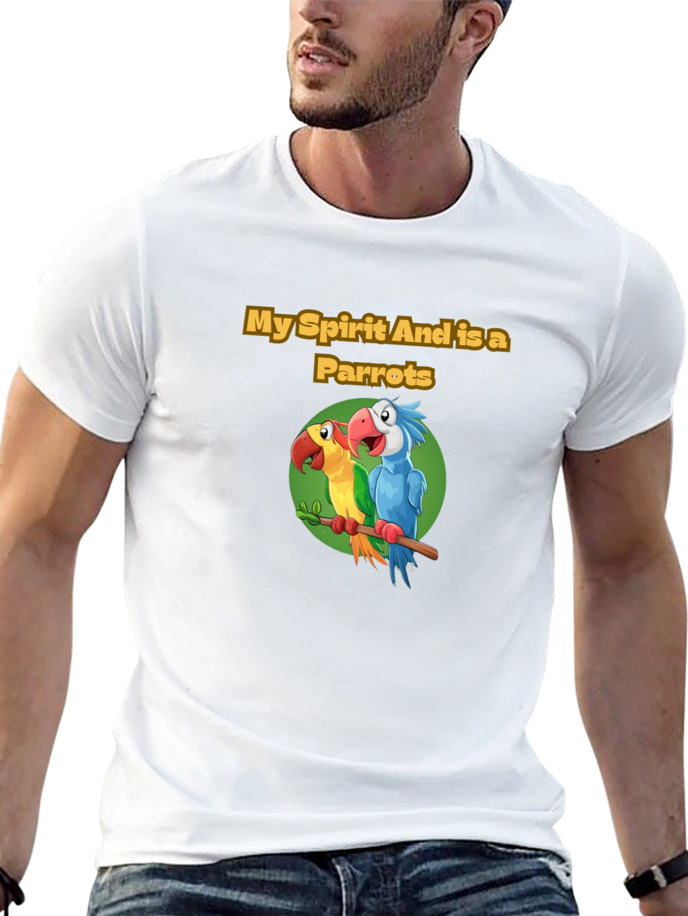 My Spirit And is a Parrots - Graphic T-Shirt