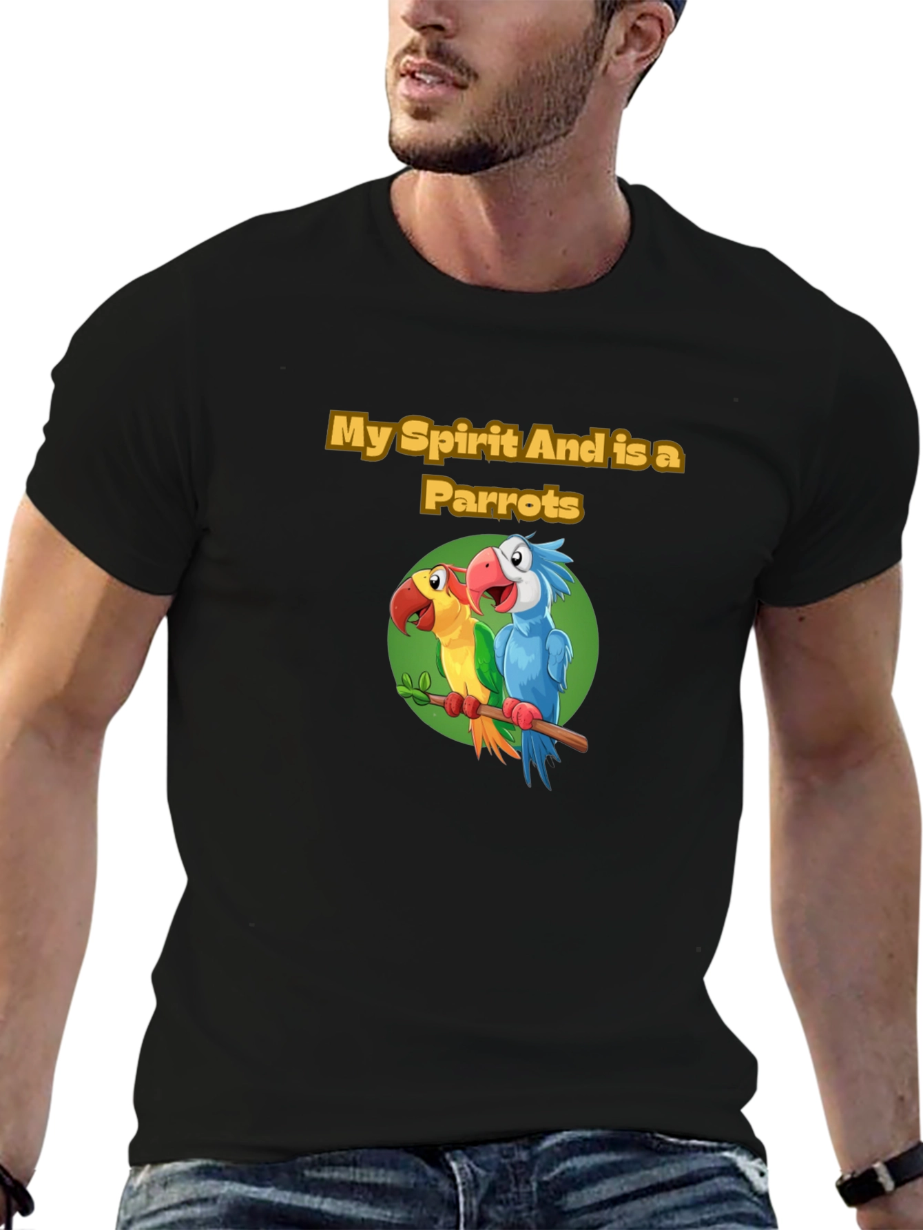 My Spirit And is a Parrots - Graphic T-Shirt