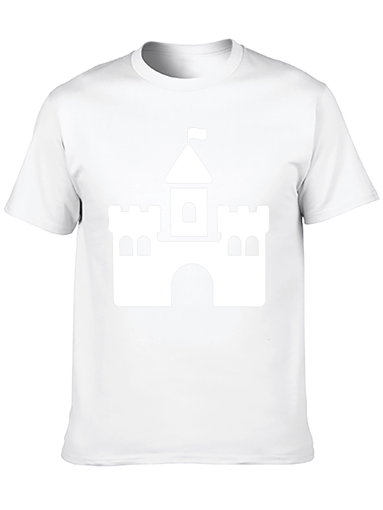 Castle Graphic T-Shirt - Black