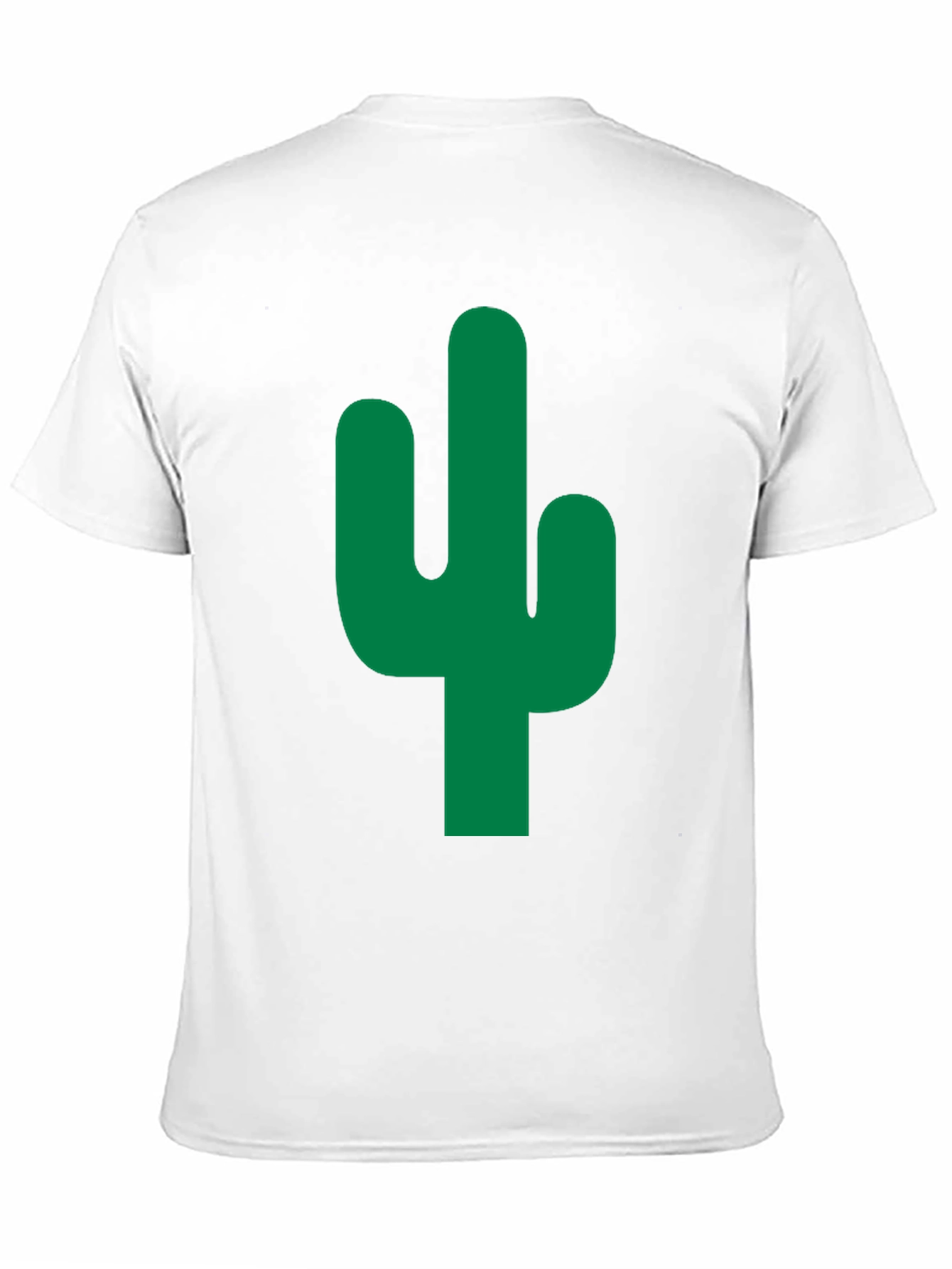 Cactus Graphic Tee - Stylish Black Cotton T-Shirt