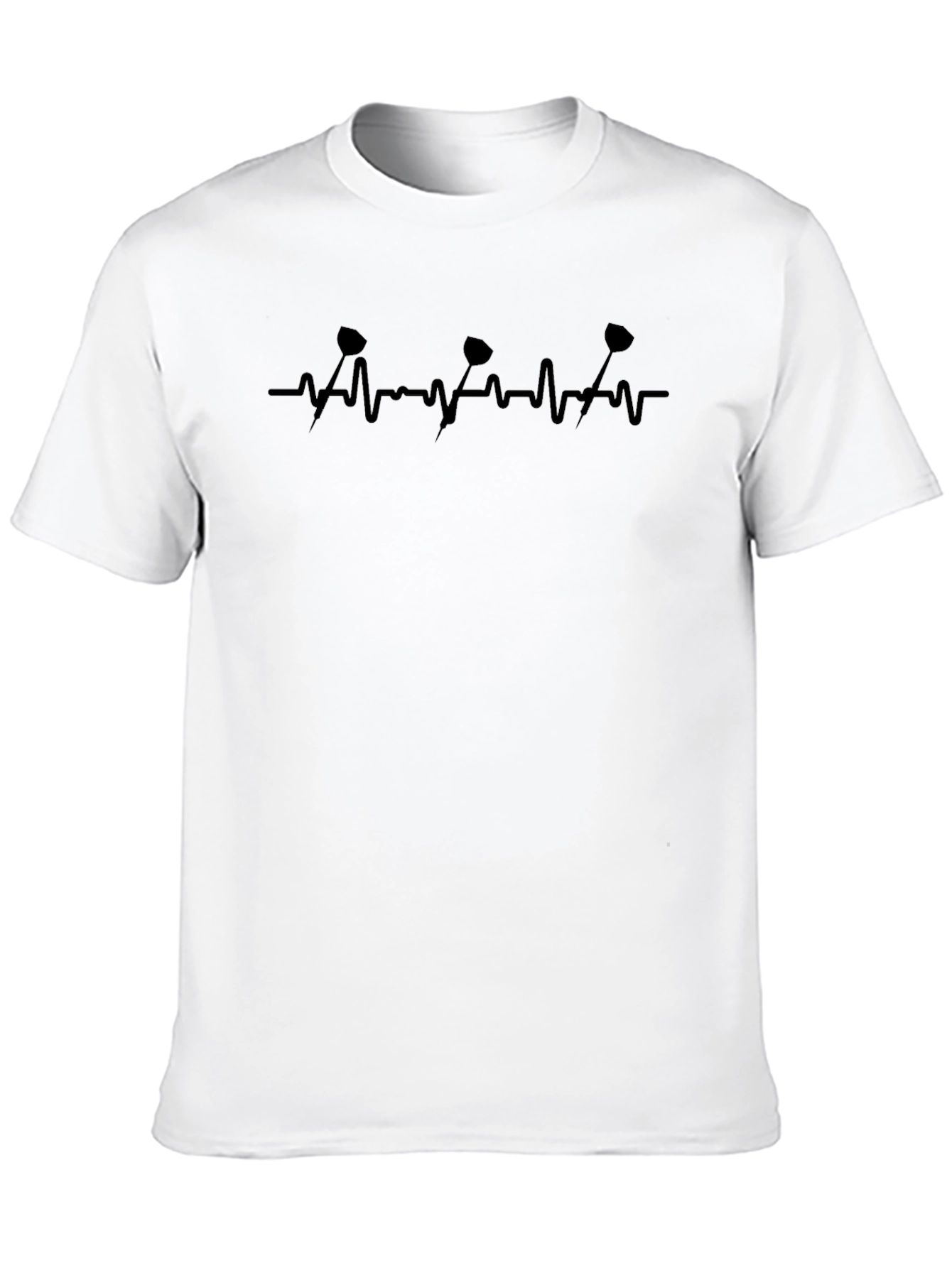 Darts Heartbeat Graphic T-Shirt
