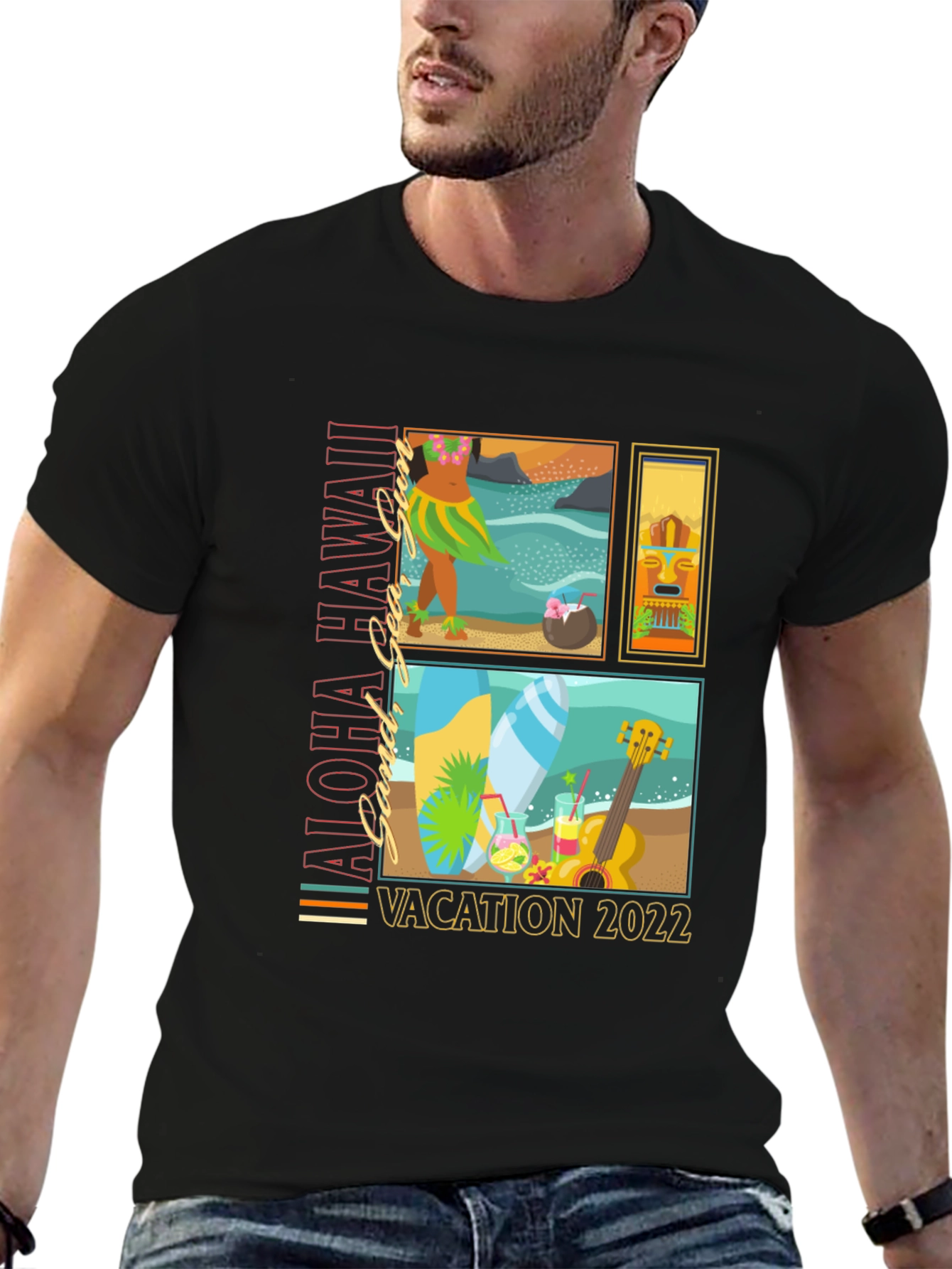 Aloha Hawaii Vacation 2022 Graphic Tee