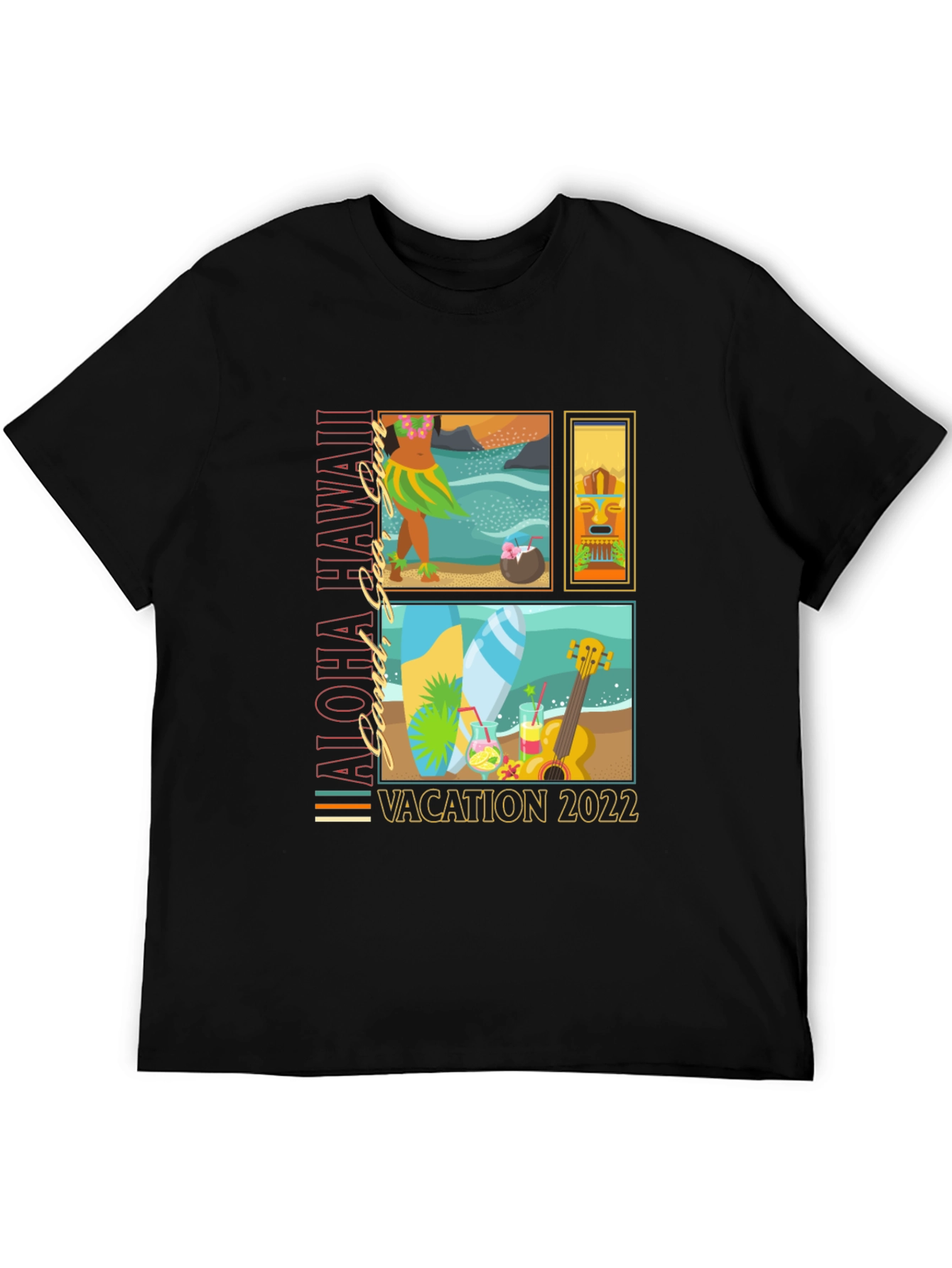 Aloha Hawaii Vacation 2022 Graphic Tee