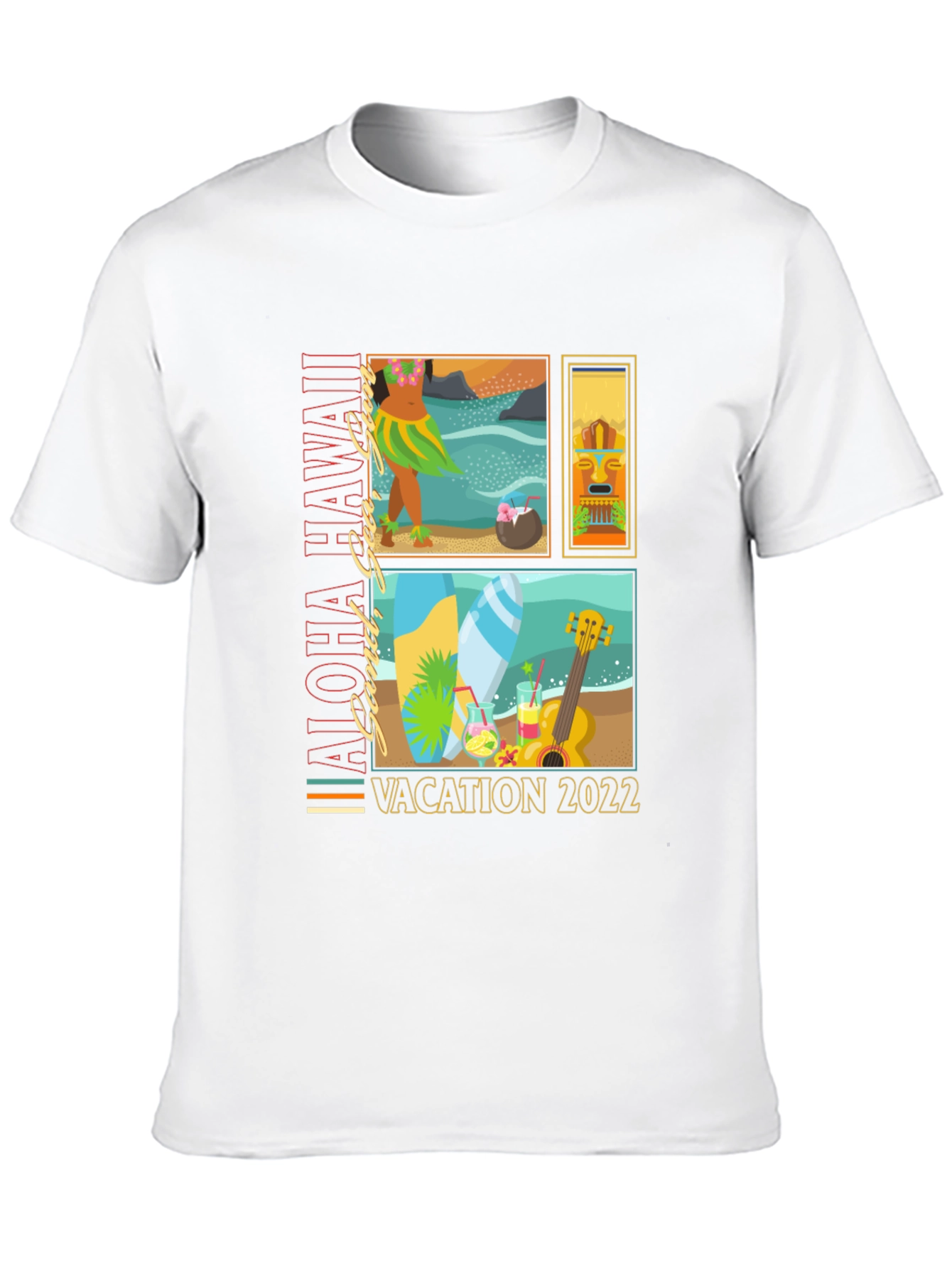 Aloha Hawaii Vacation 2022 Graphic Tee
