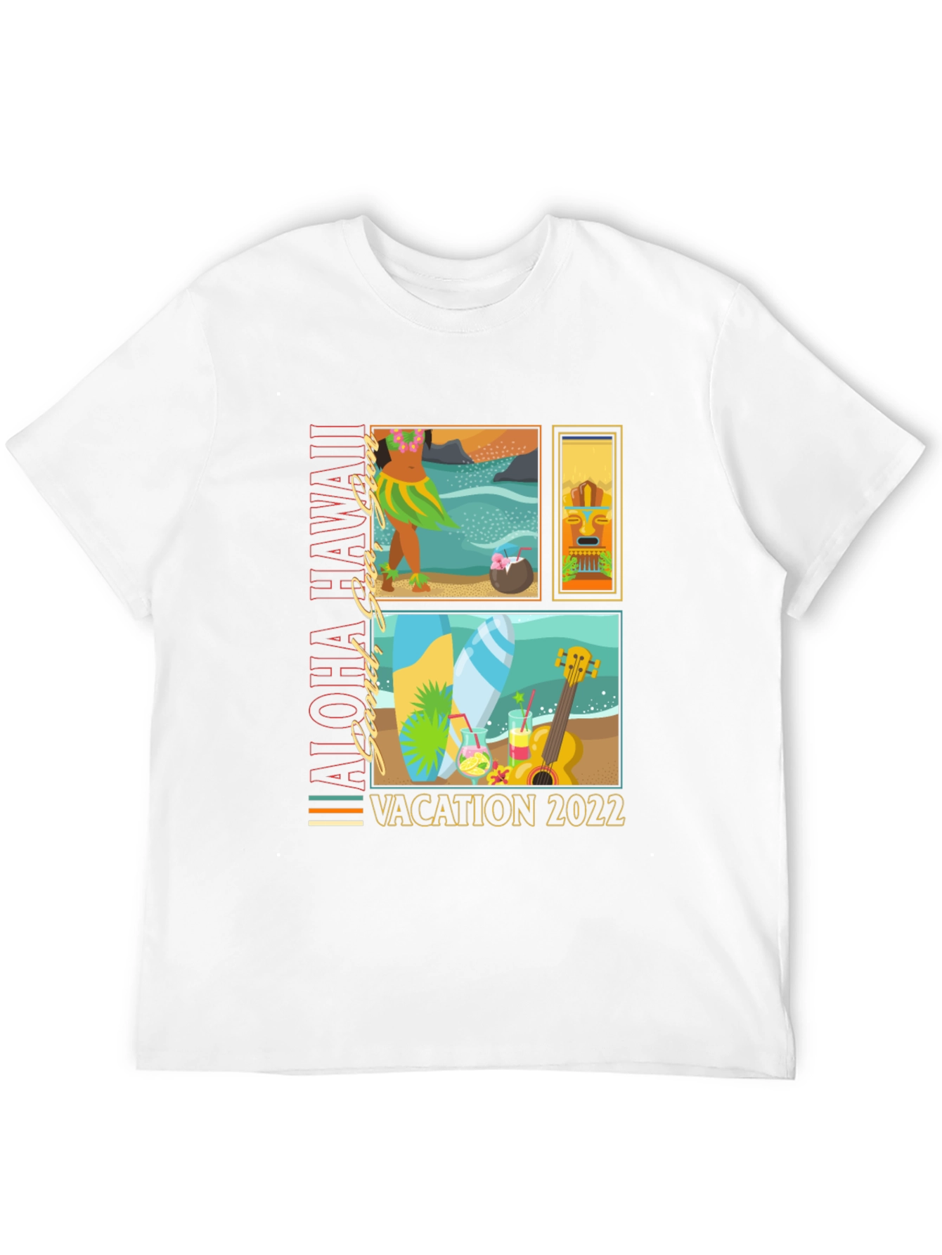 Aloha Hawaii Vacation 2022 Graphic Tee