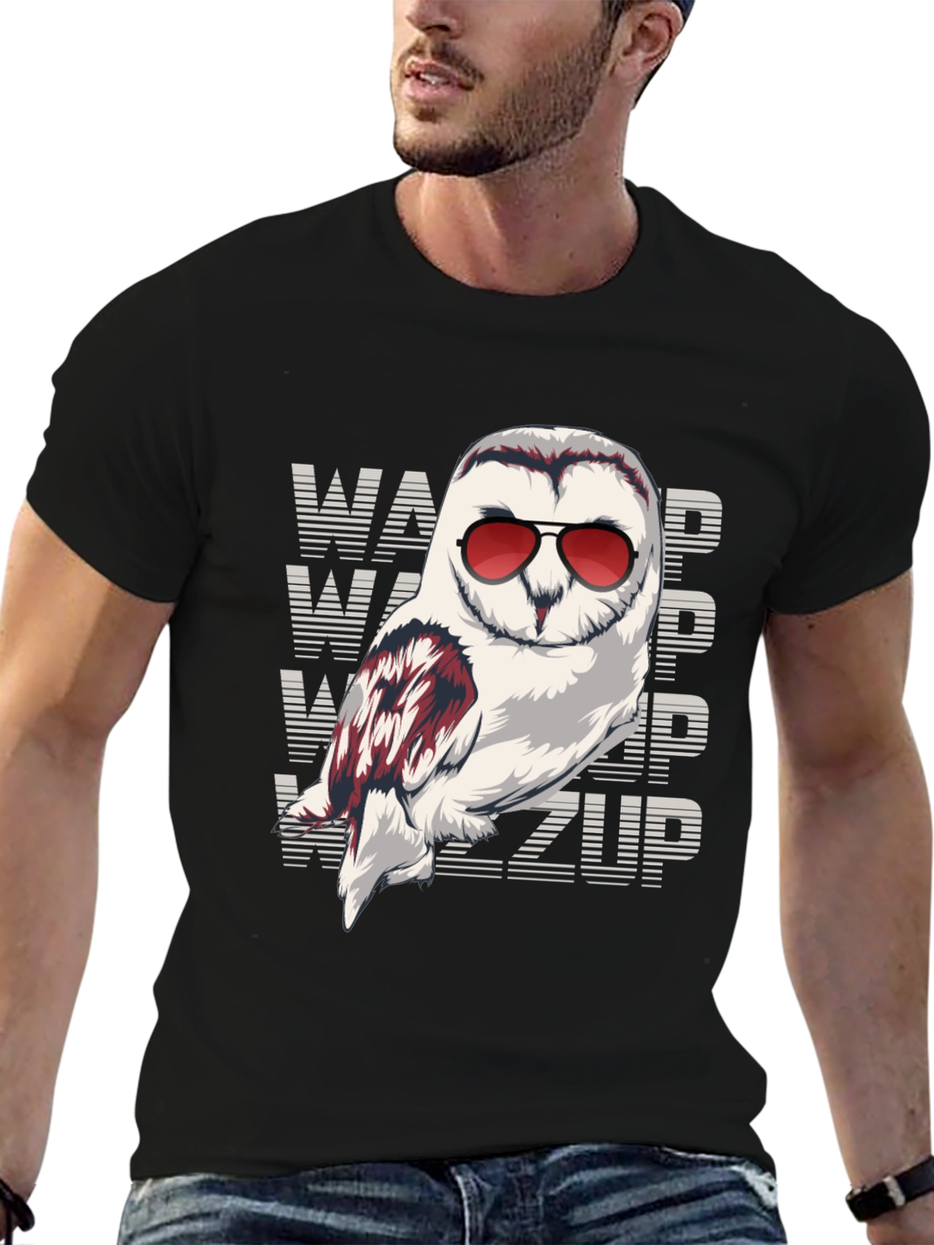 Cool Owl T-Shirt - Wazzup