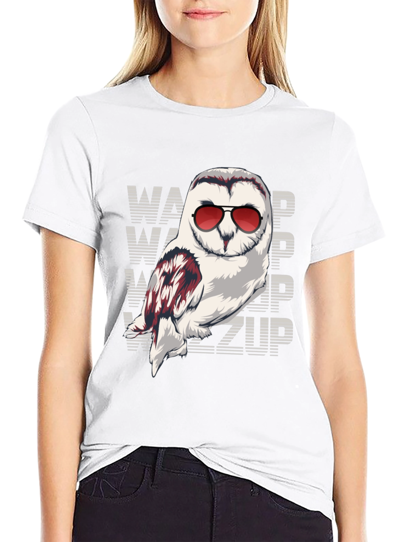 Cool Owl T-Shirt - Wazzup