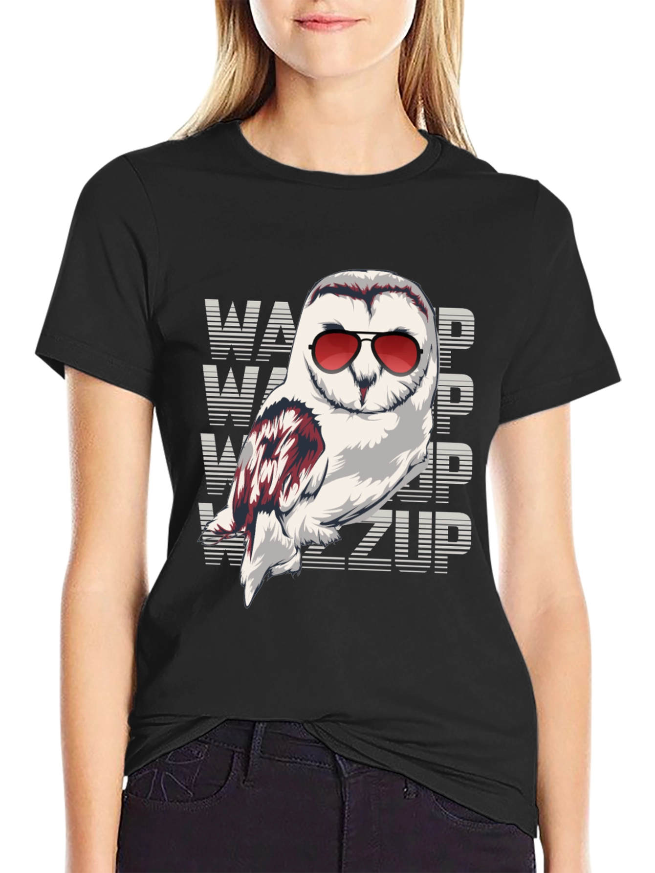 Cool Owl T-Shirt - Wazzup