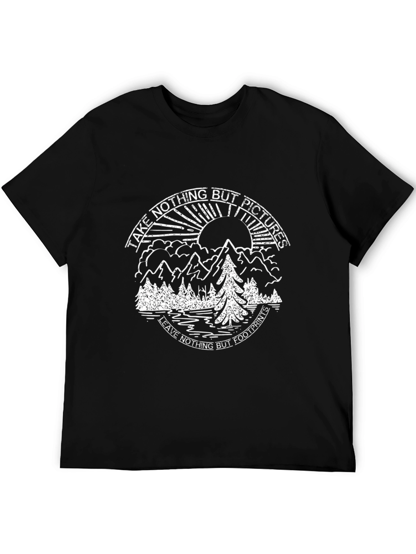 Nature Inspired Graphic Tee - Take Nothing But Pictures
