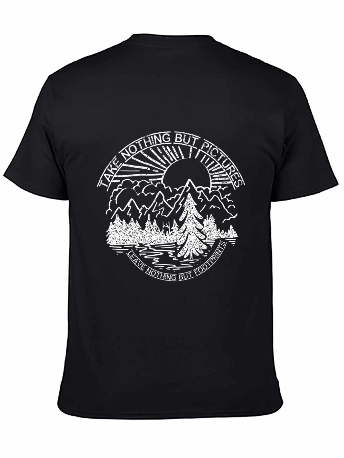 Nature Inspired Graphic Tee - Take Nothing But Pictures