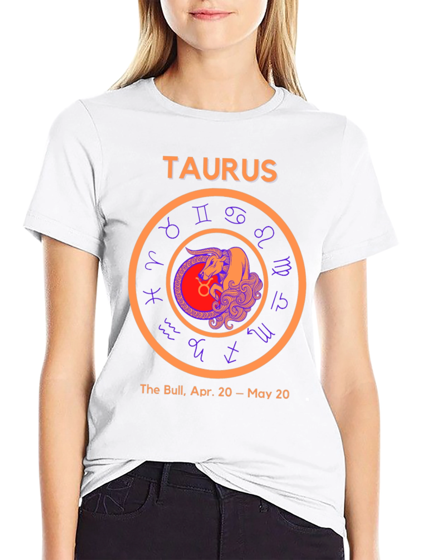Taurus Zodiac T-Shirt: Bull Sign Astrology Tee