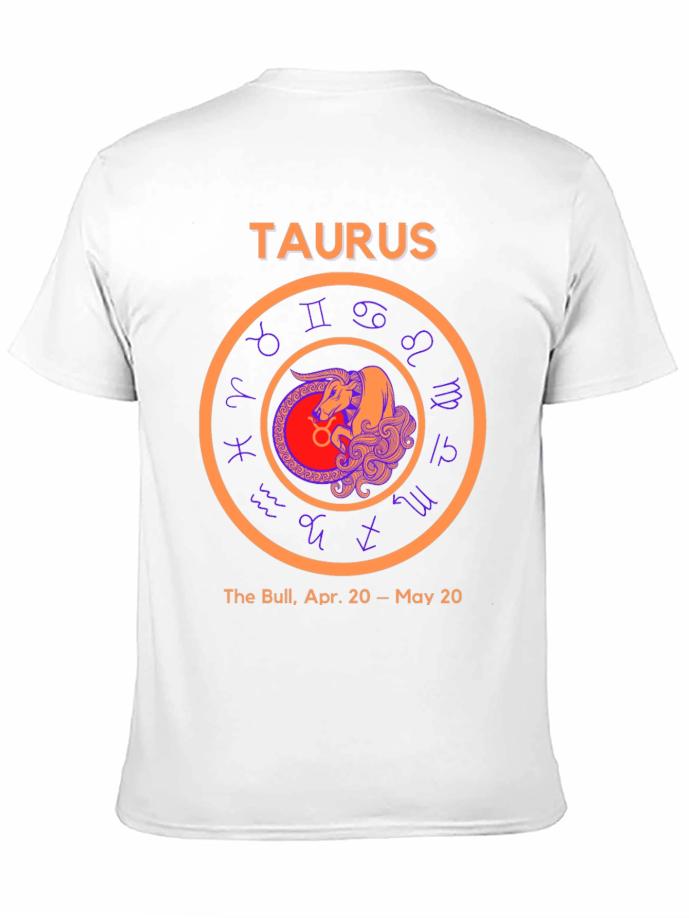 Taurus Zodiac T-Shirt: Bull Sign Astrology Tee