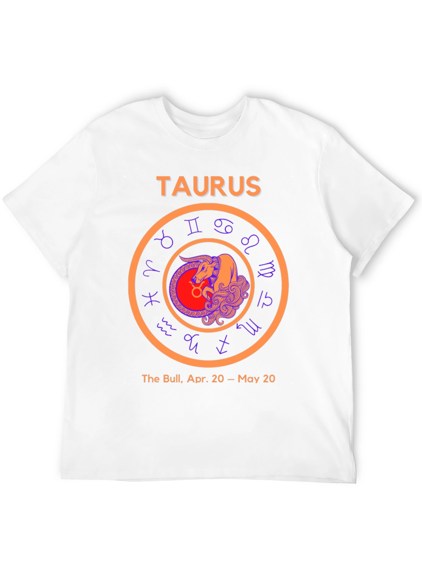 Taurus Zodiac T-Shirt: Bull Sign Astrology Tee