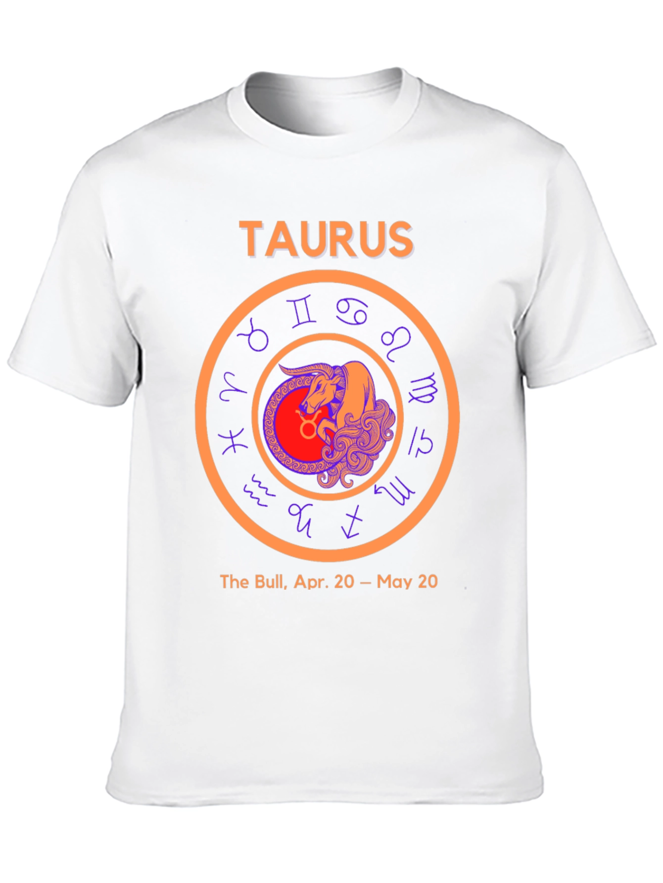 Taurus Zodiac T-Shirt: Bull Sign Astrology Tee