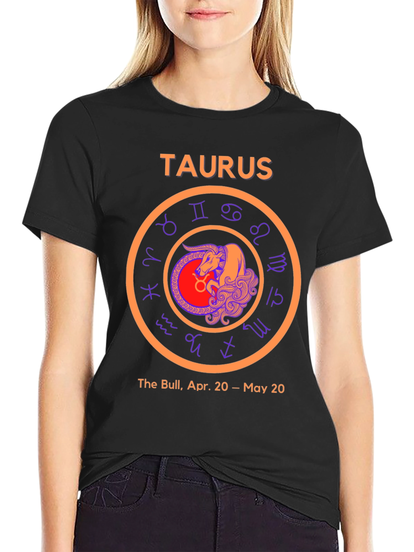 Taurus Zodiac T-Shirt: Bull Sign Astrology Tee
