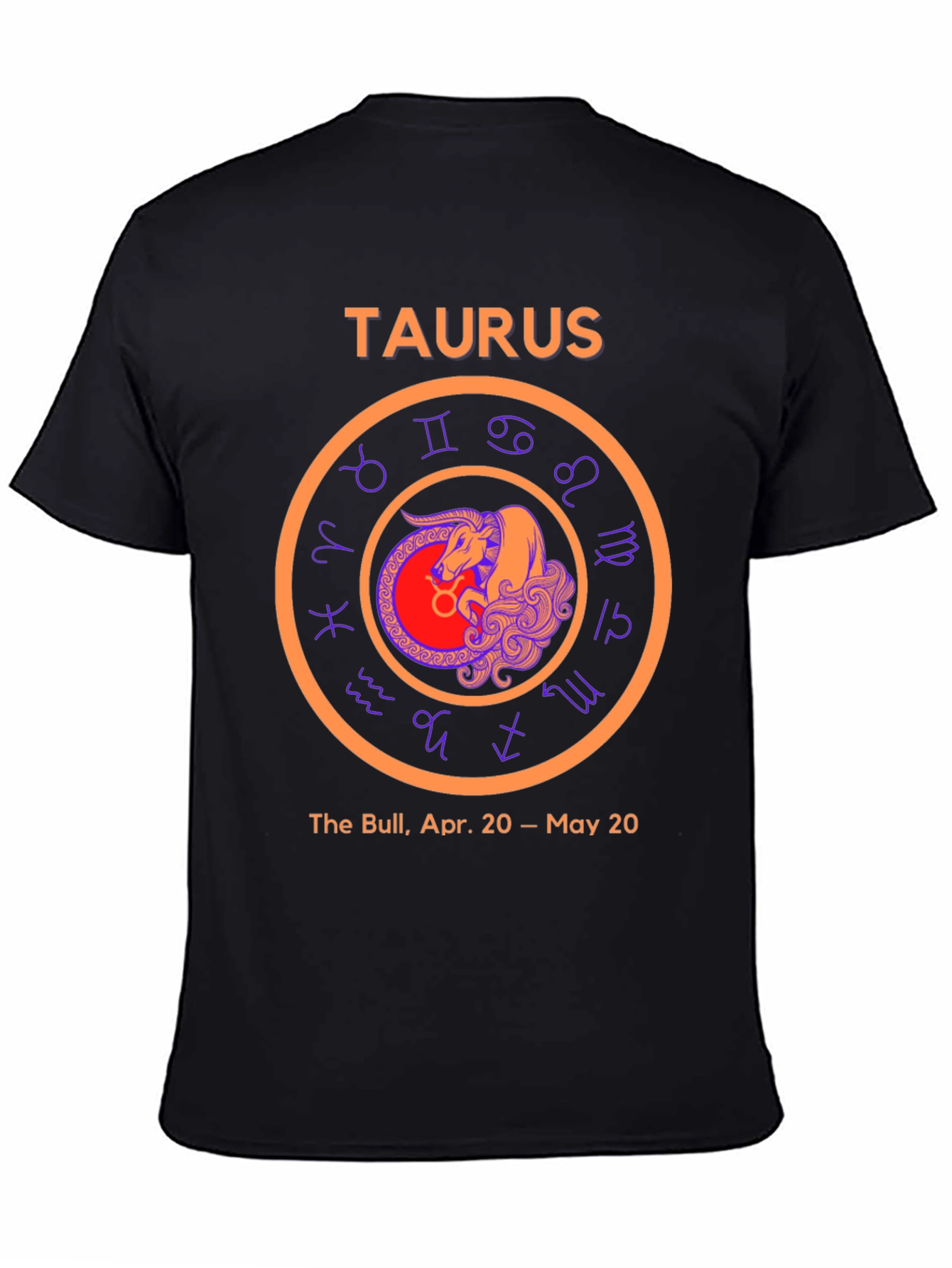 Taurus Zodiac T-Shirt: Bull Sign Astrology Tee