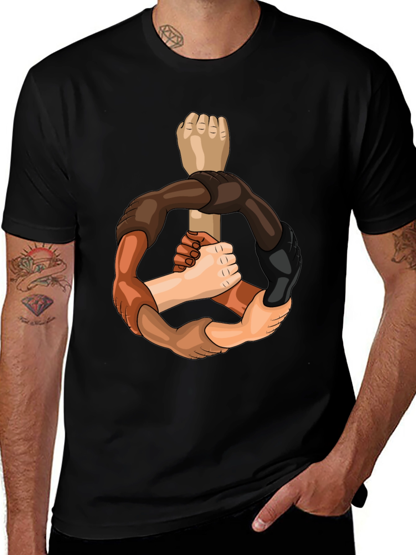 Unity Graphic Tee - Equality & Diversity Design